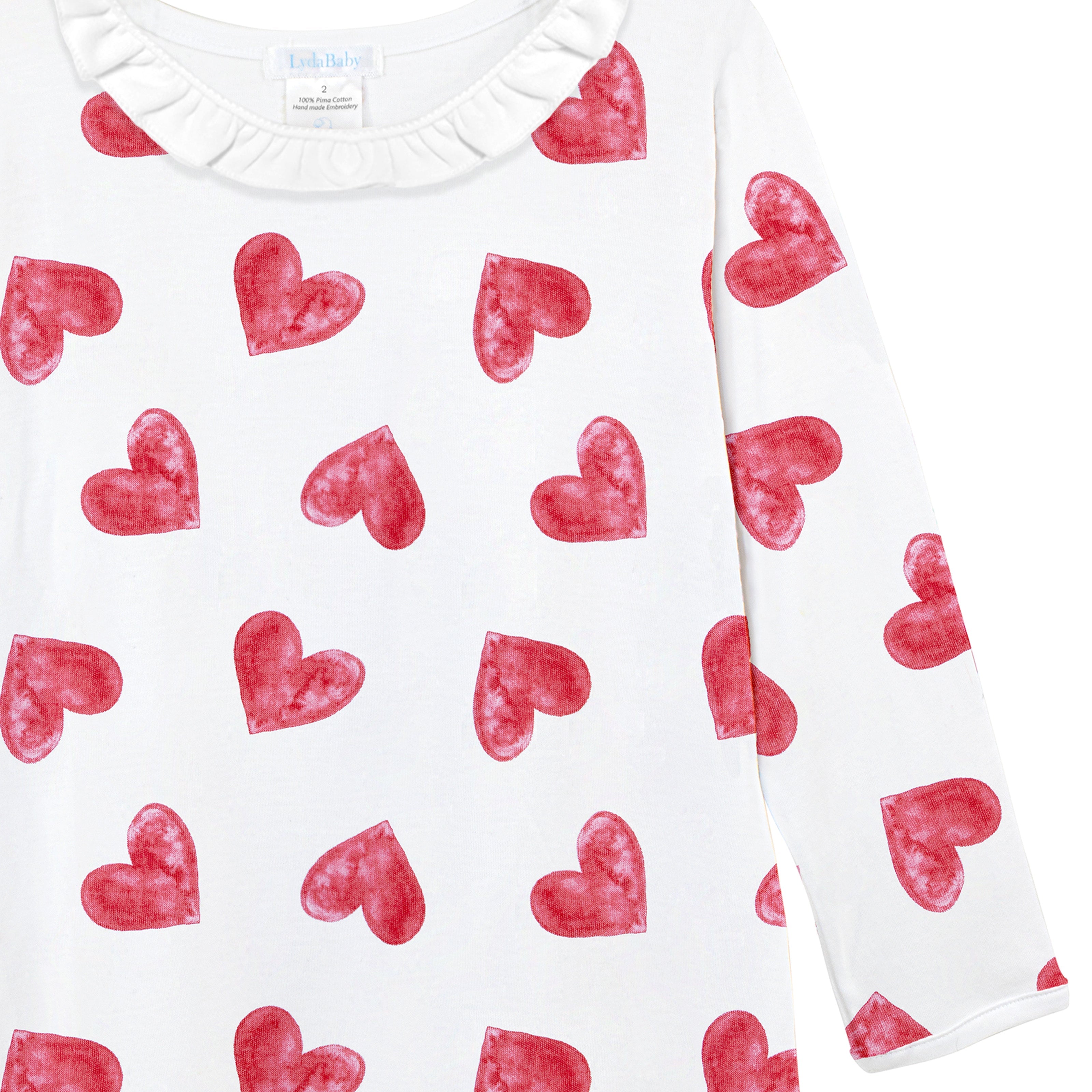 Love You Printed Dress | Baby Girl