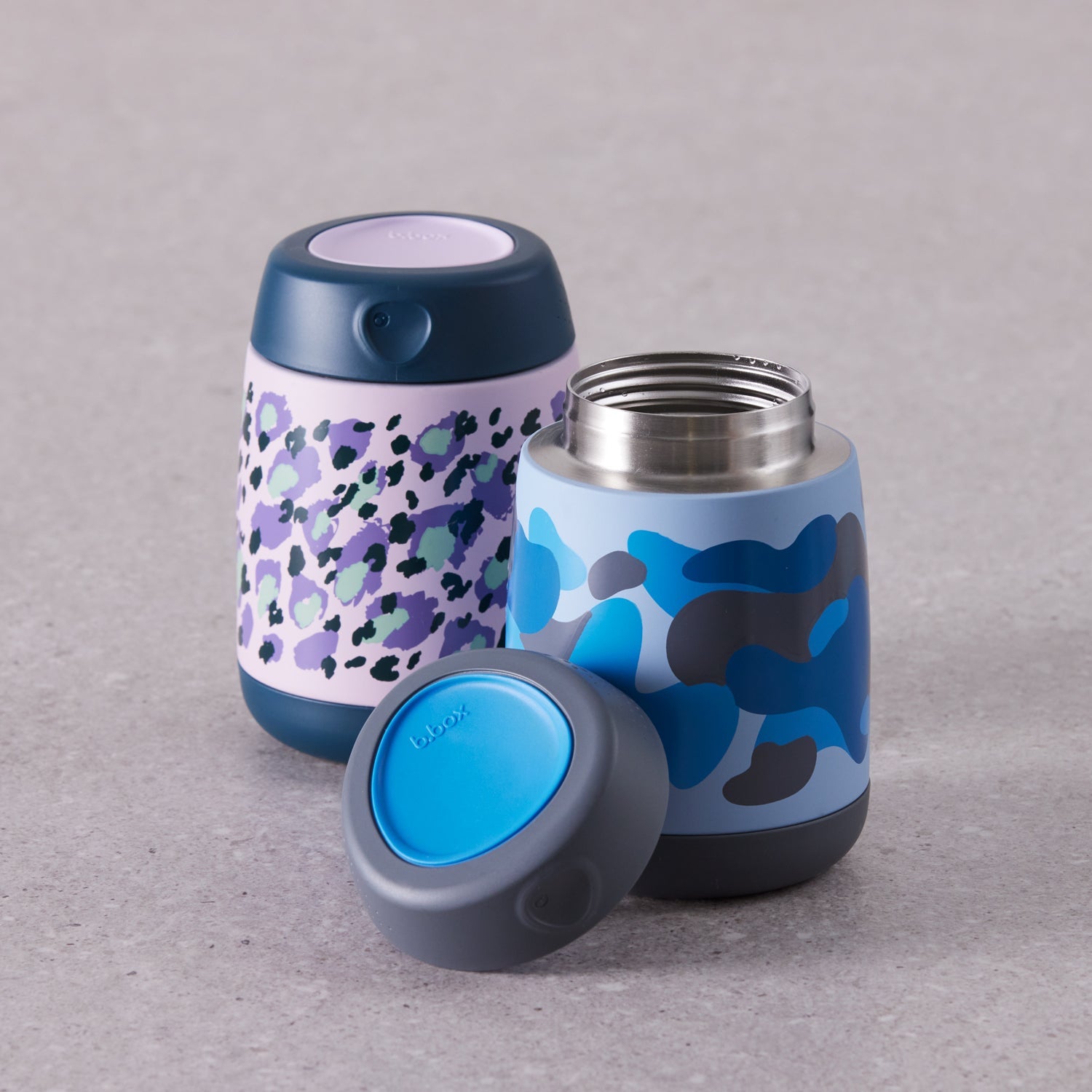 Insulated Food Jar Mini - Blue Camouflage