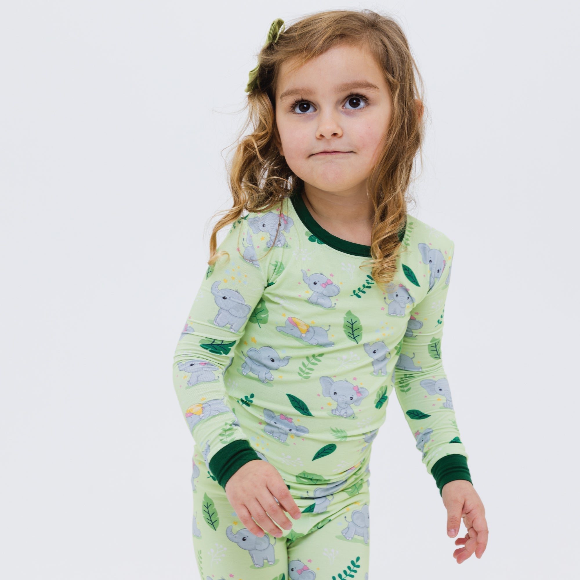 Playfully Strong Long Sleeve Pajamas