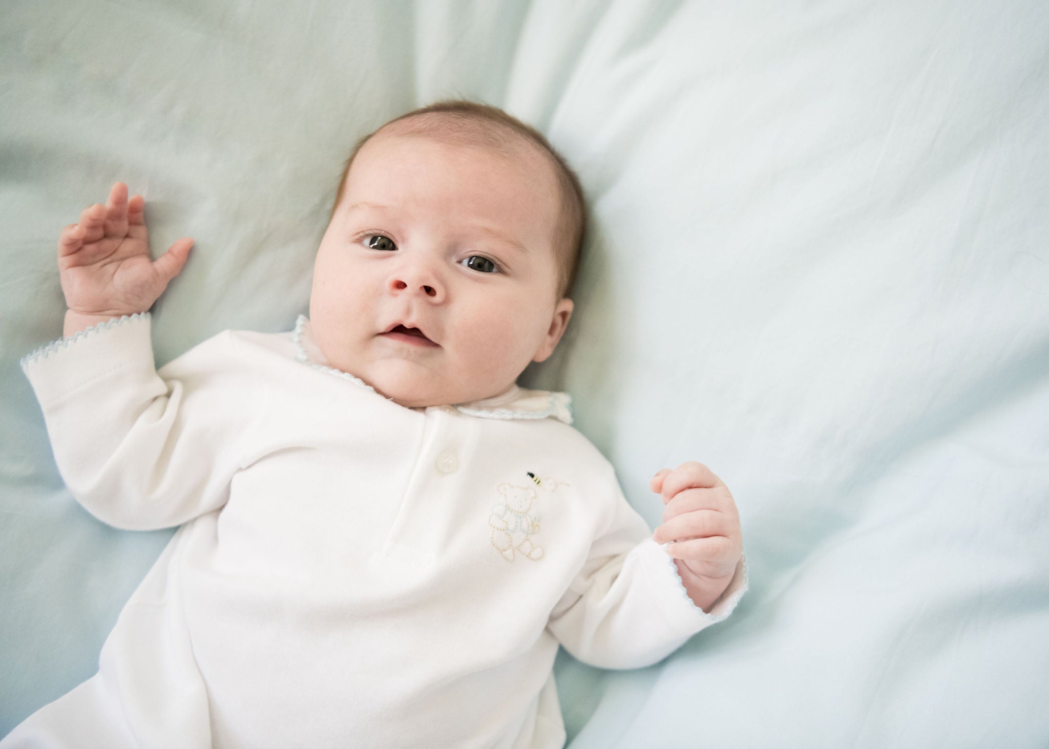 Baby Teddy Bear Cotton Knit Sack