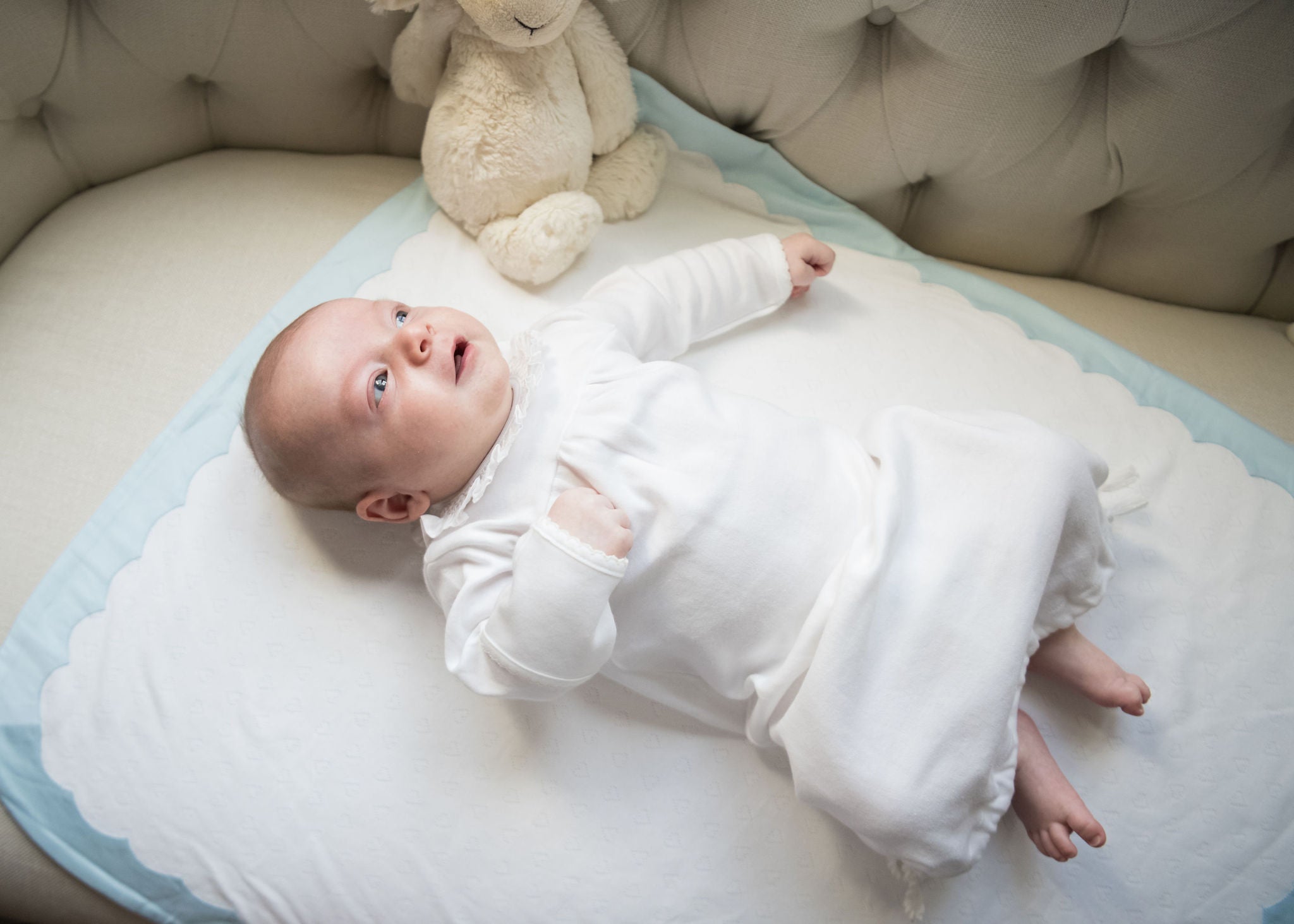 Baby Lucy & Max Cotton Knit Sack