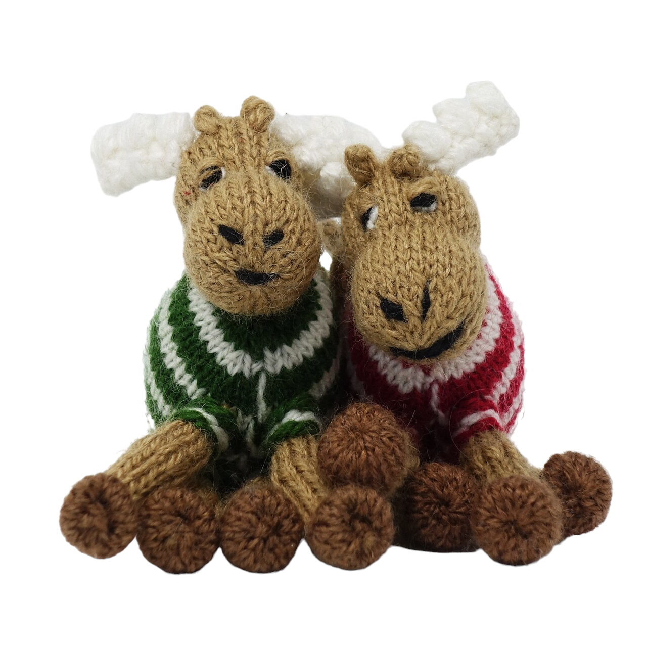 Moose Ornament- Set Of 2