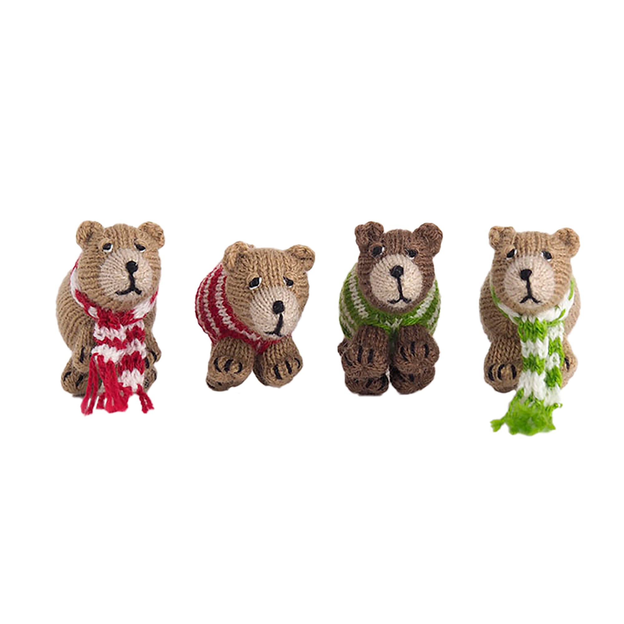Bears In Sweaters & Scarves