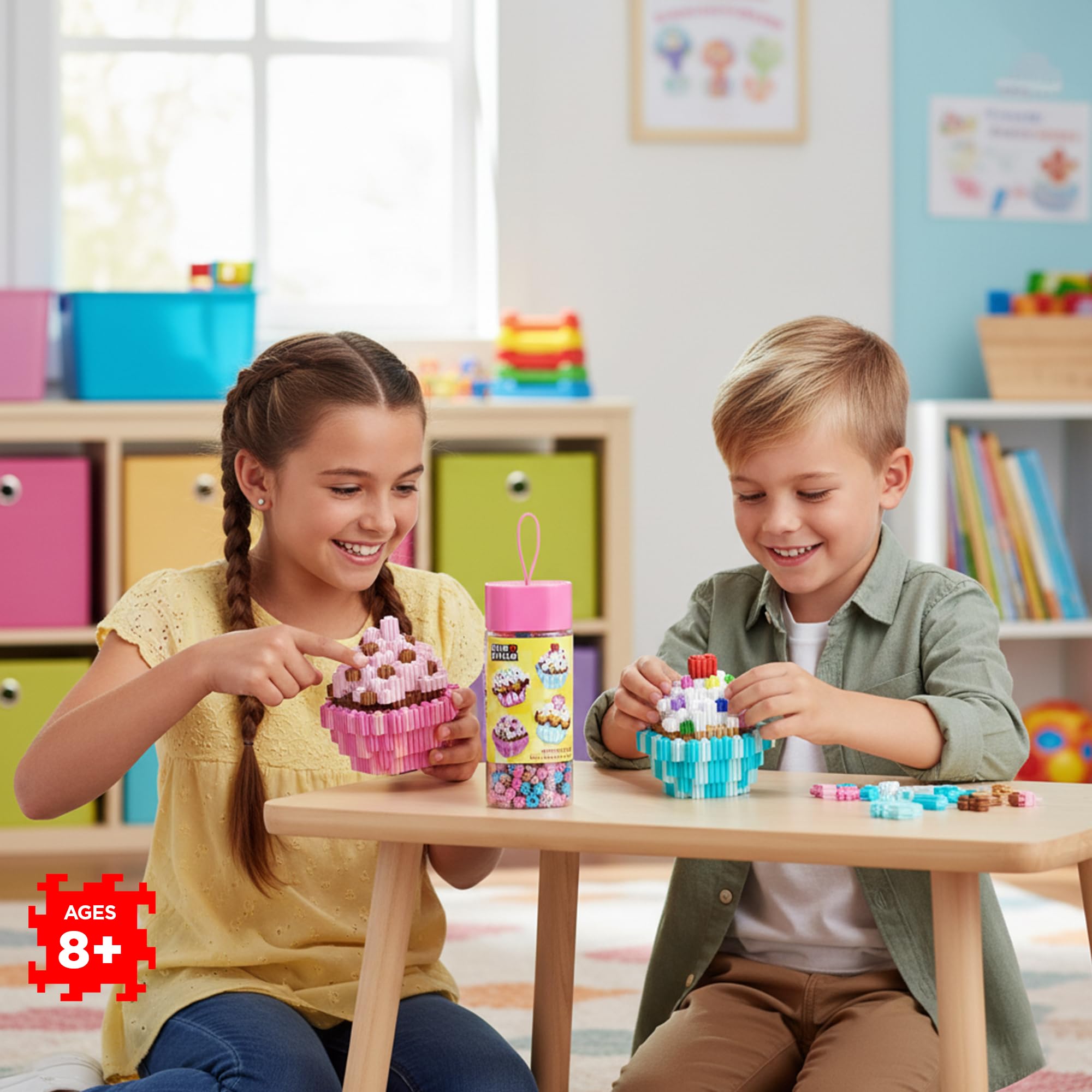 Food Bottle – Cupcakes Set