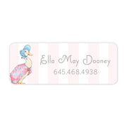 Puddle Duck Vinyl School Labels