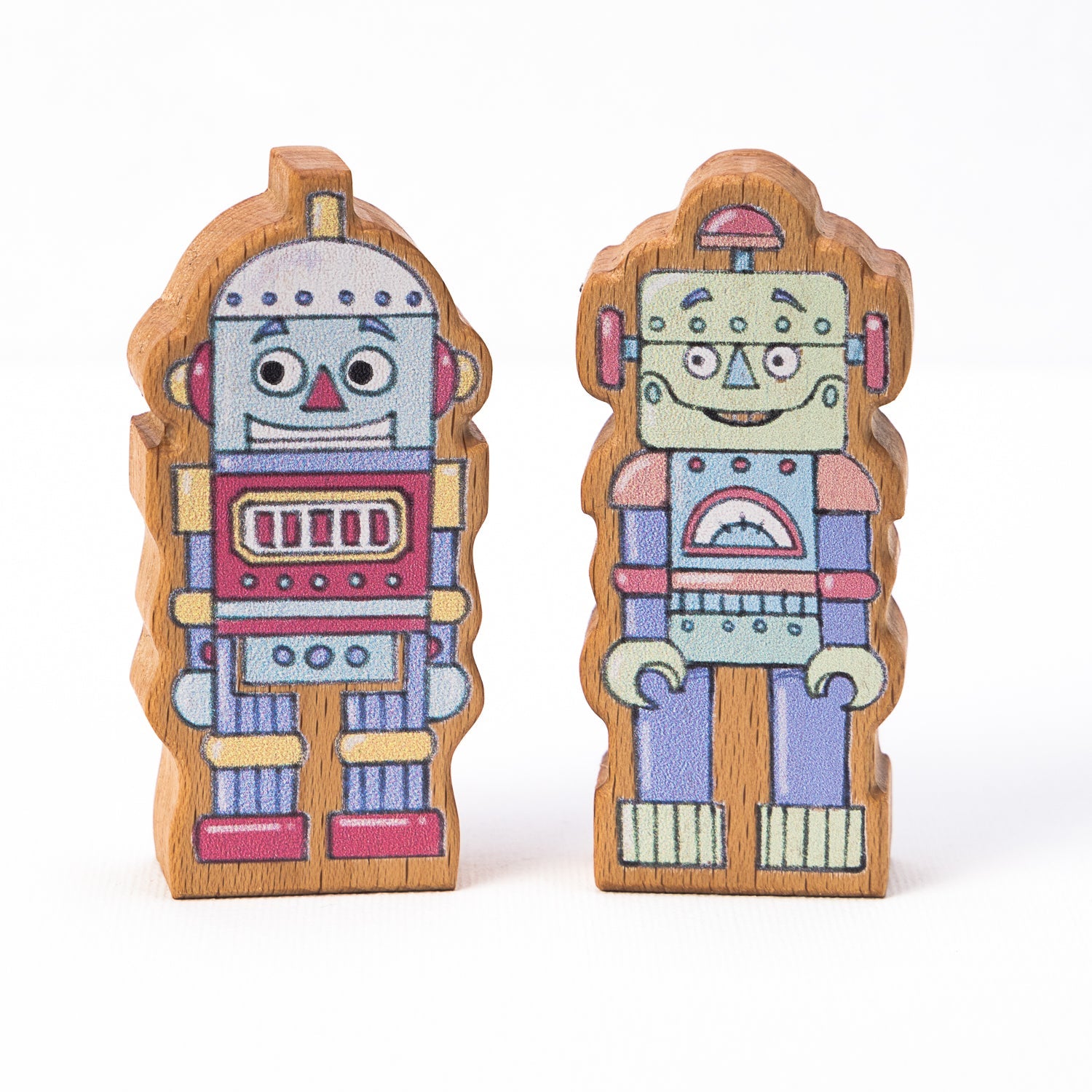 Finger Puppet Robot Duo | Made In The Usa 🇺🇸