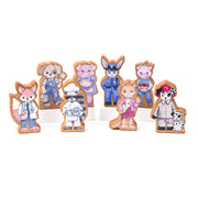 Finger Puppet Set | Solid Wood | Made In The Usa 🇺🇸