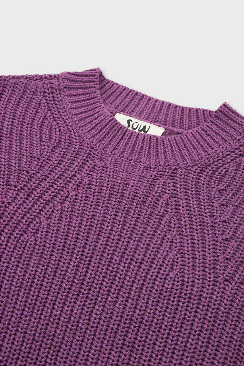 Organic Cotton Knit Sweater