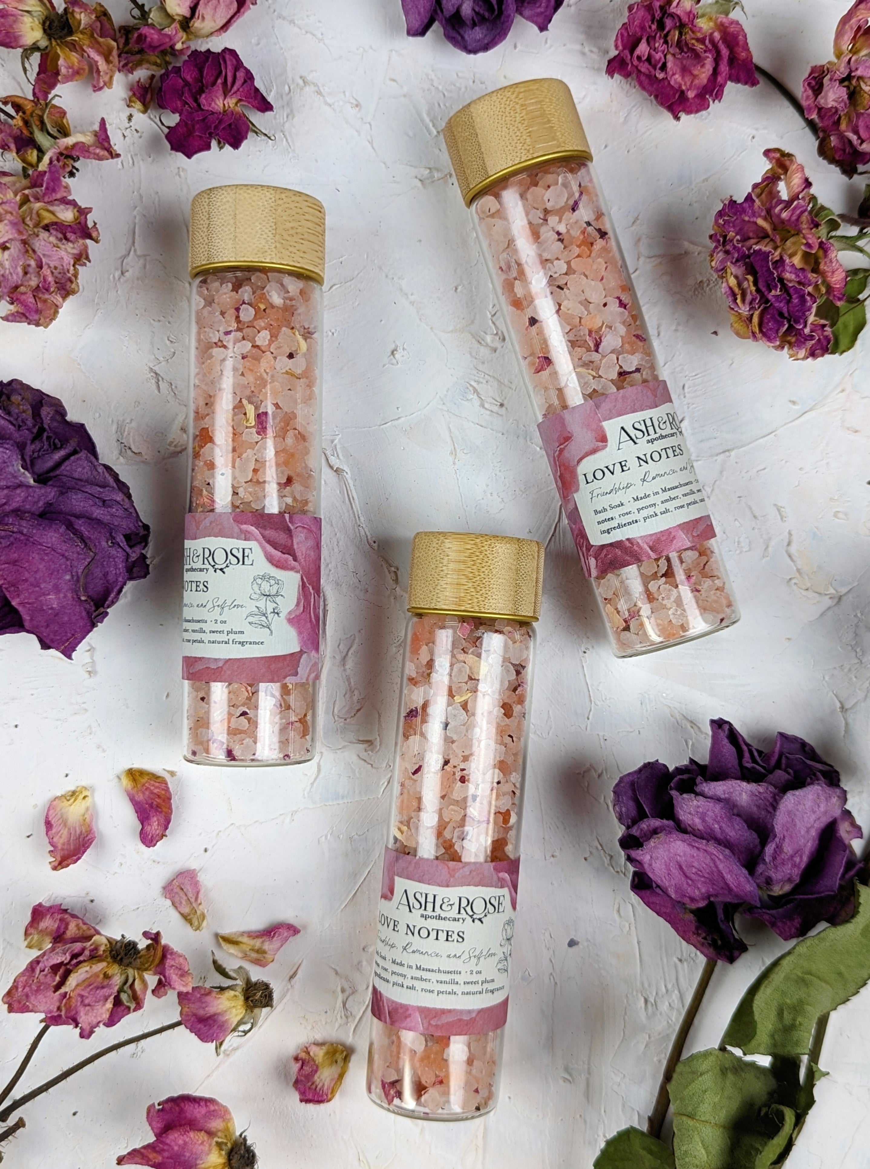 Love Notes Bath Soak Vial