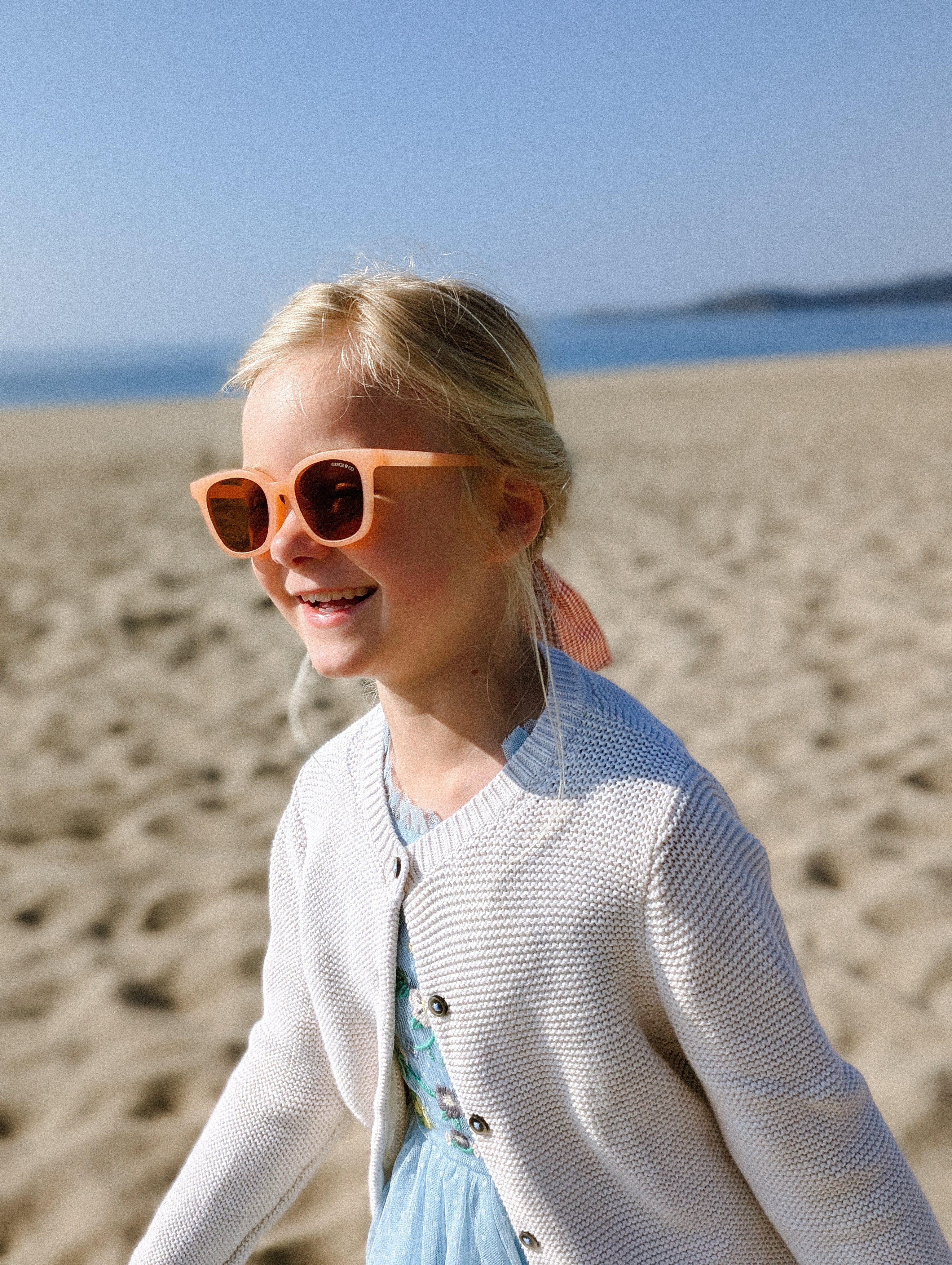 Classic Wayfarer Sustainable Sunglasses | Bio-based · Bendable · Polarized | Child | 3-8 Y | Sunset