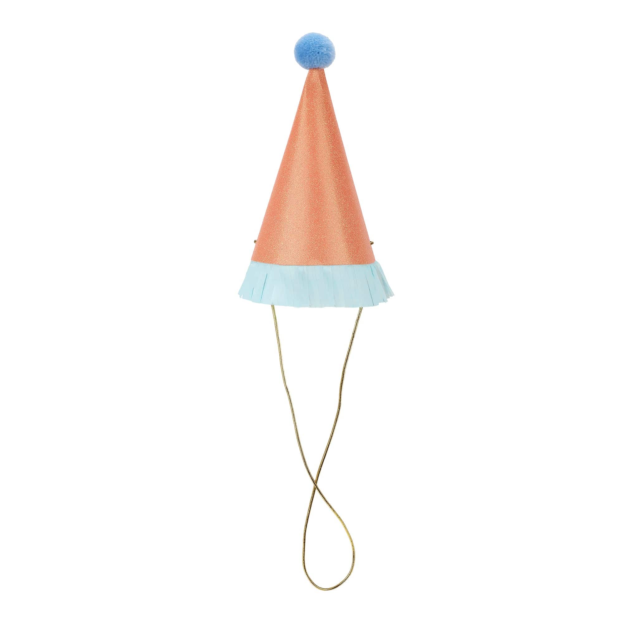Mini Glitter Party Hats (set Of 8)