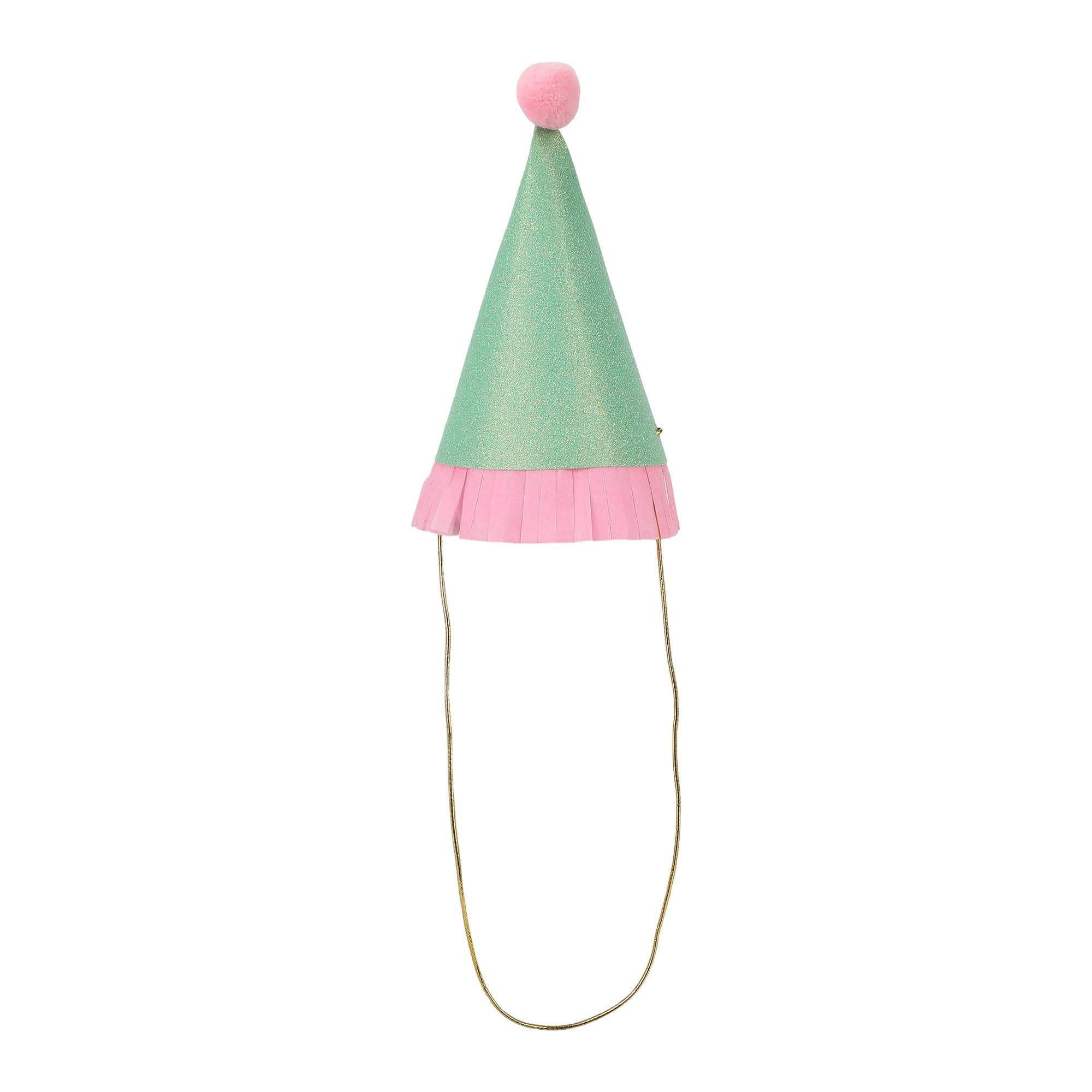 Mini Glitter Party Hats (set Of 8)