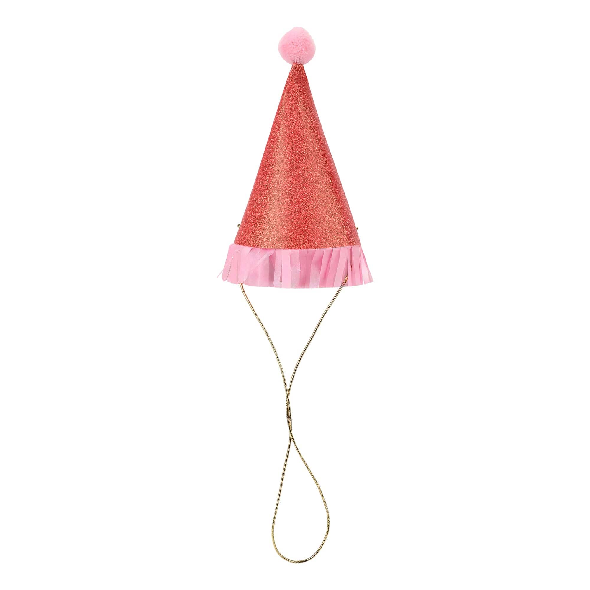 Mini Glitter Party Hats (set Of 8)