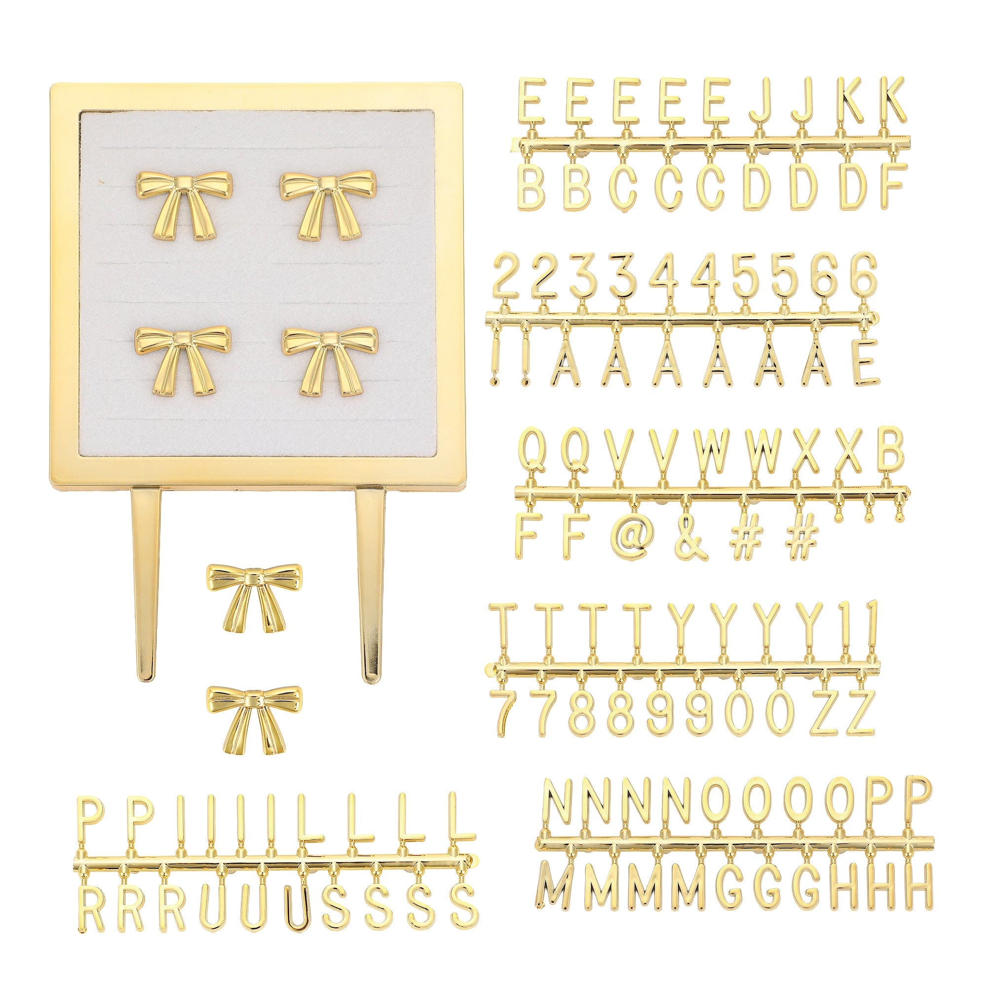 Lovely Little Letterboard Customizable Cake Topper (114 Characters)