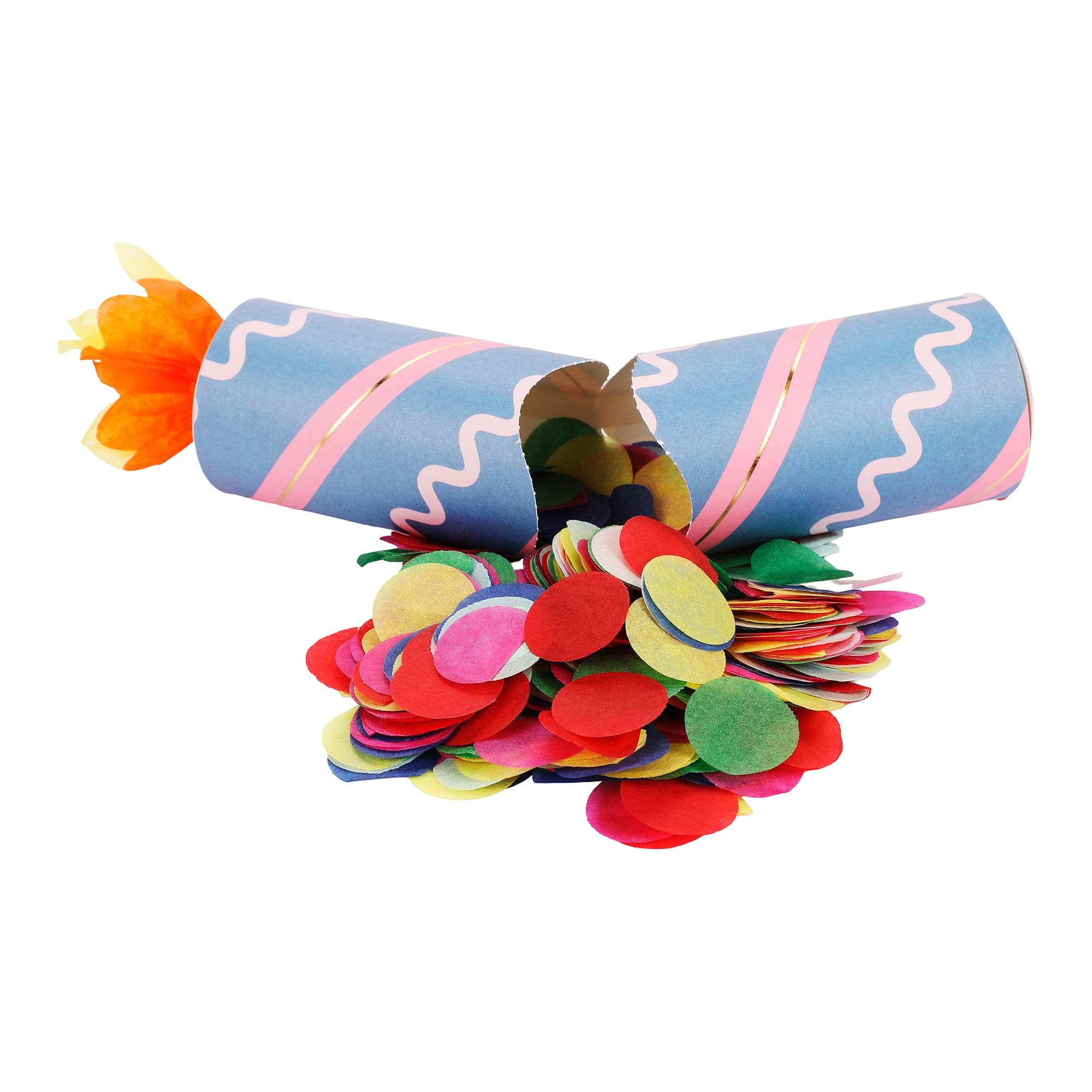 Birthday Candle Confetti Party Crackers (6 Count)