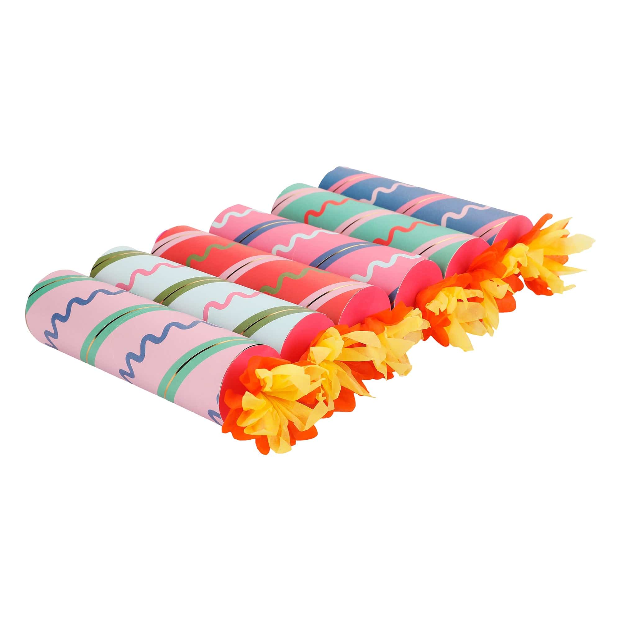 Birthday Candle Confetti Party Crackers (6 Count)
