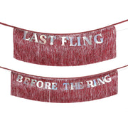 Last Fling Before The Ring Bachelorette Fringe Banner