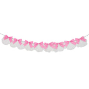 Glitter Bows & Fringe Reusable Party Garland
