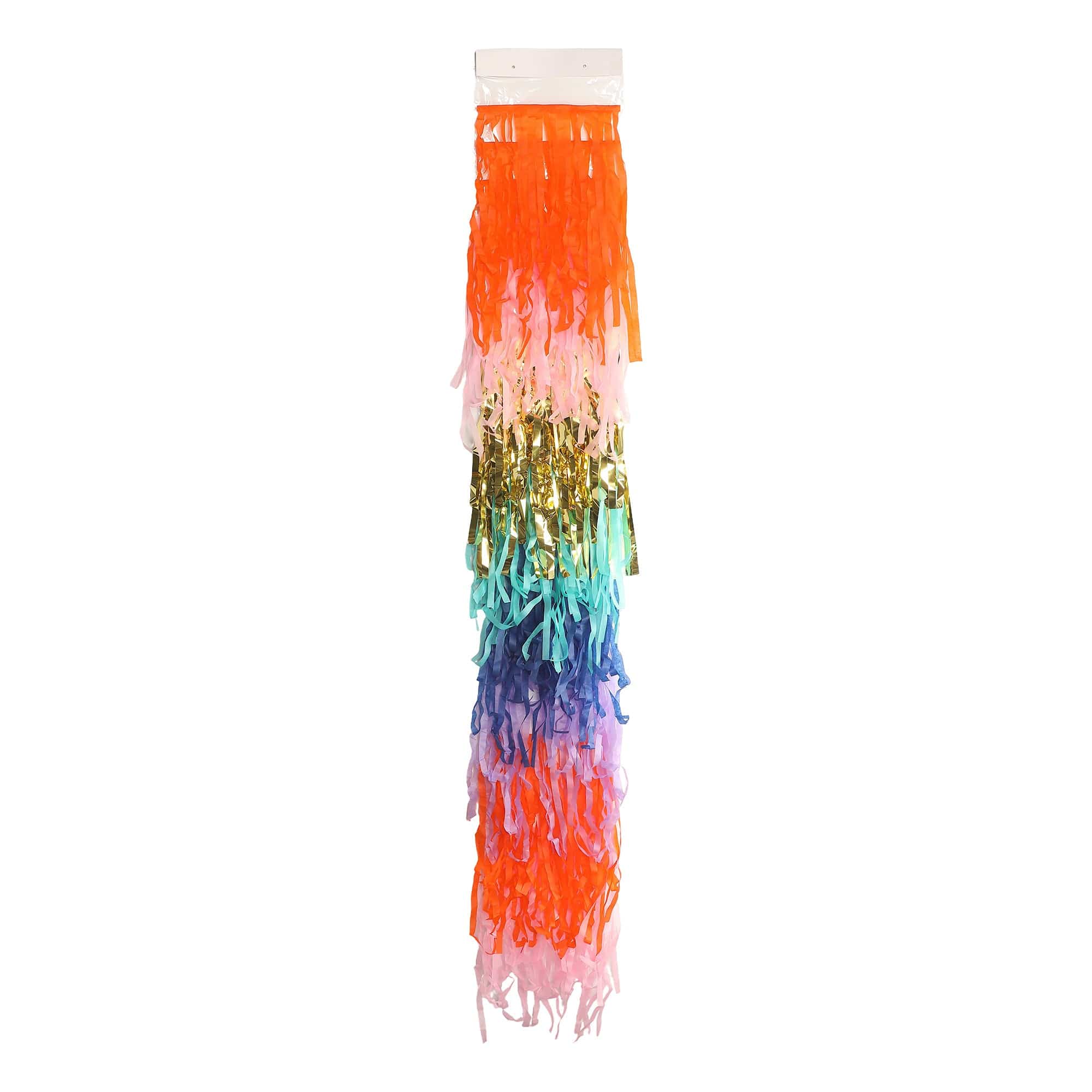 Multicolor Fringe Canopy Banners (set Of 2)