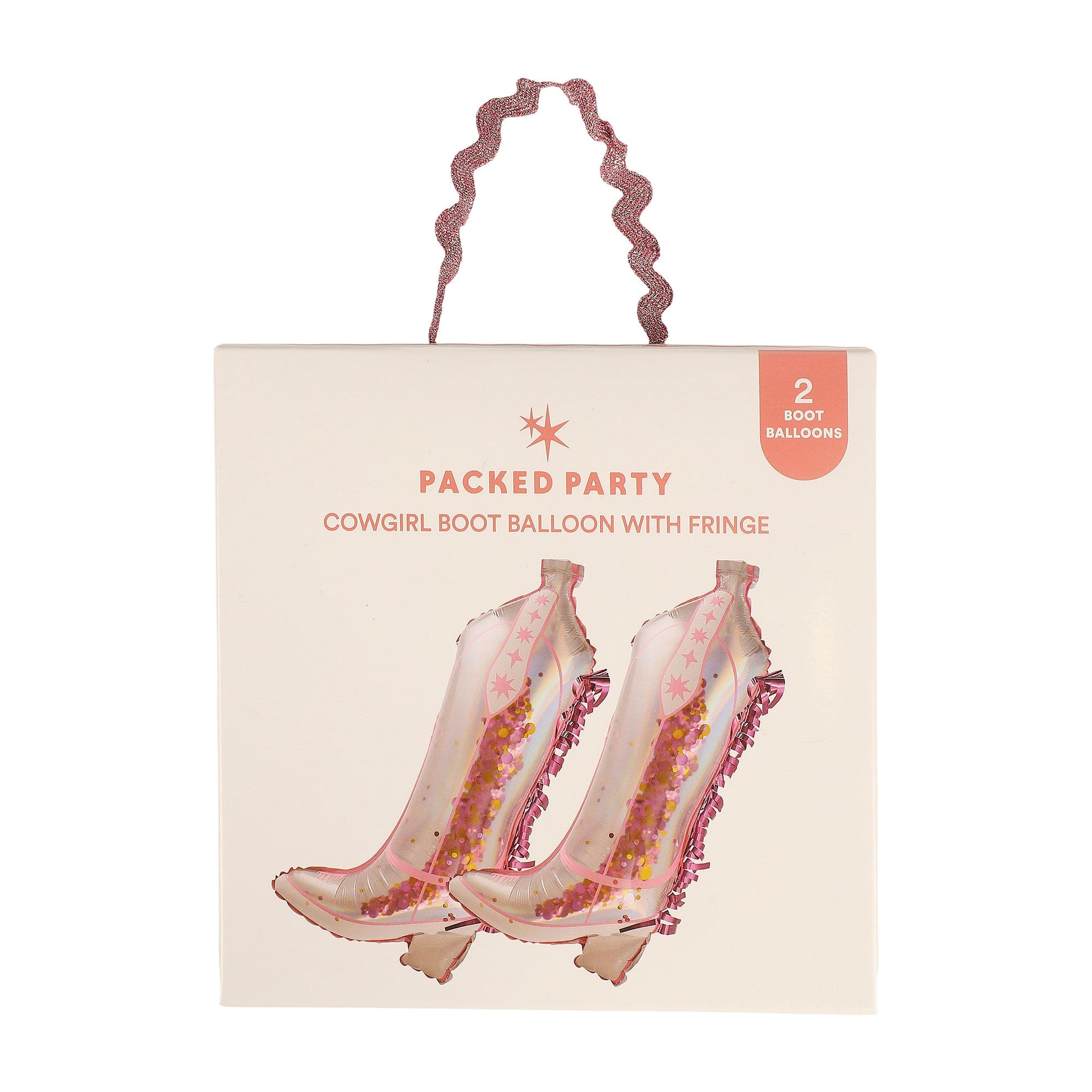 Boot Scoot Cowboy Boot Balloon Pack (2 Ct)