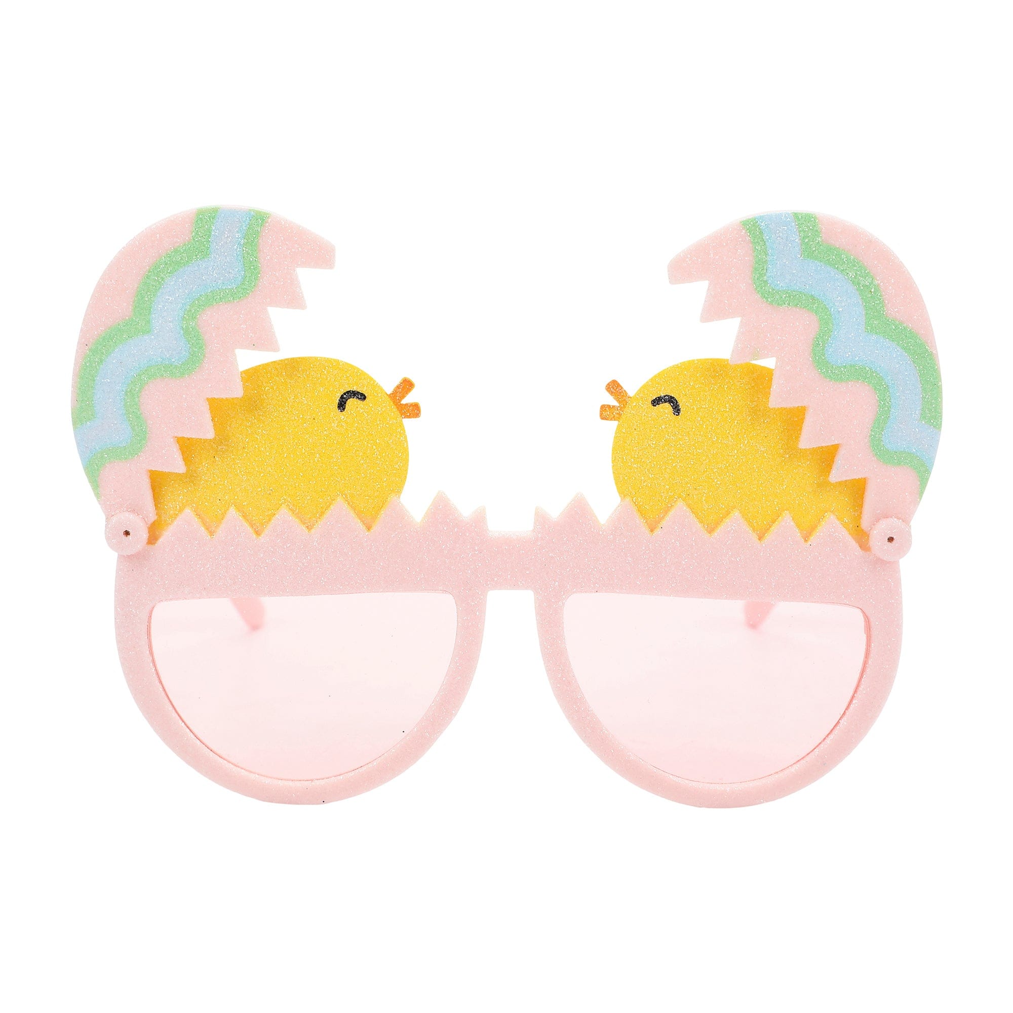 Peek-a-boo Chick Novelty Glasses (single Or Set Of 4)