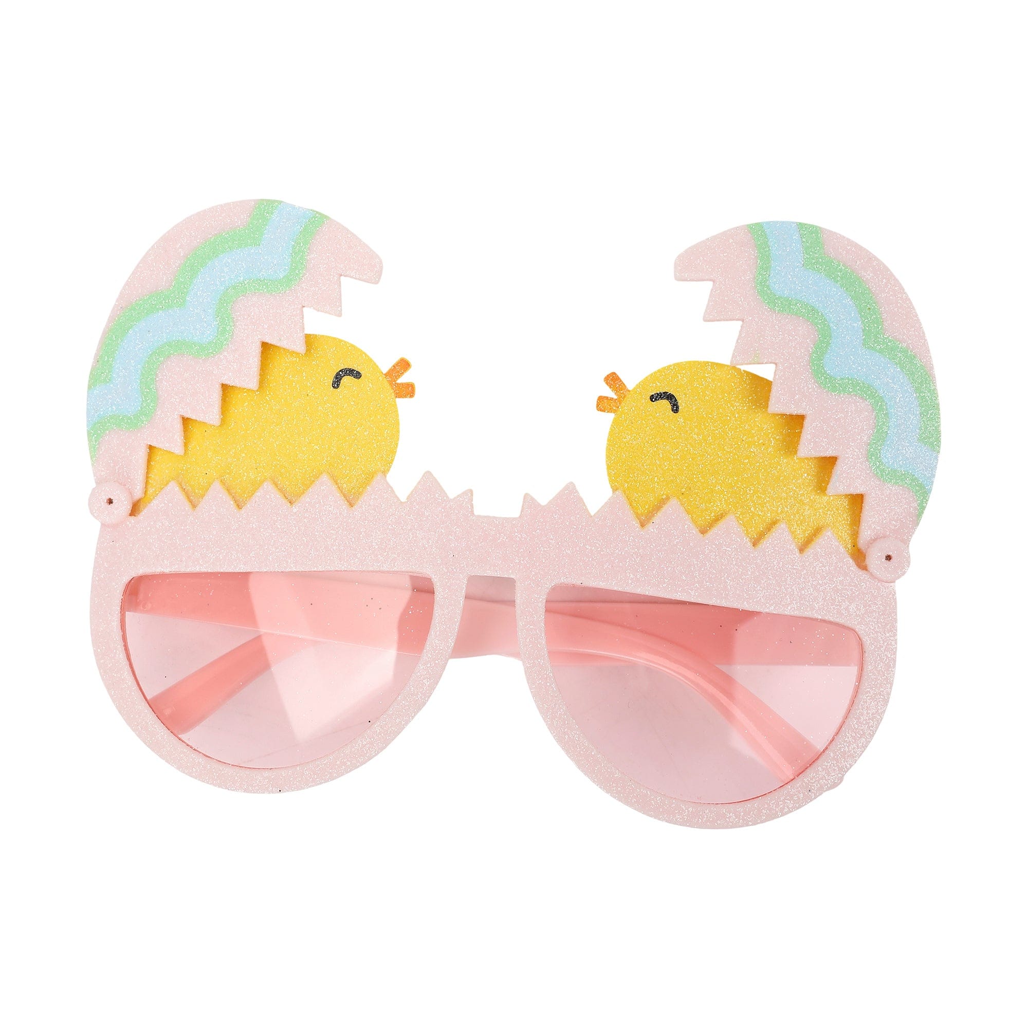 Peek-a-boo Chick Novelty Glasses (single Or Set Of 4)