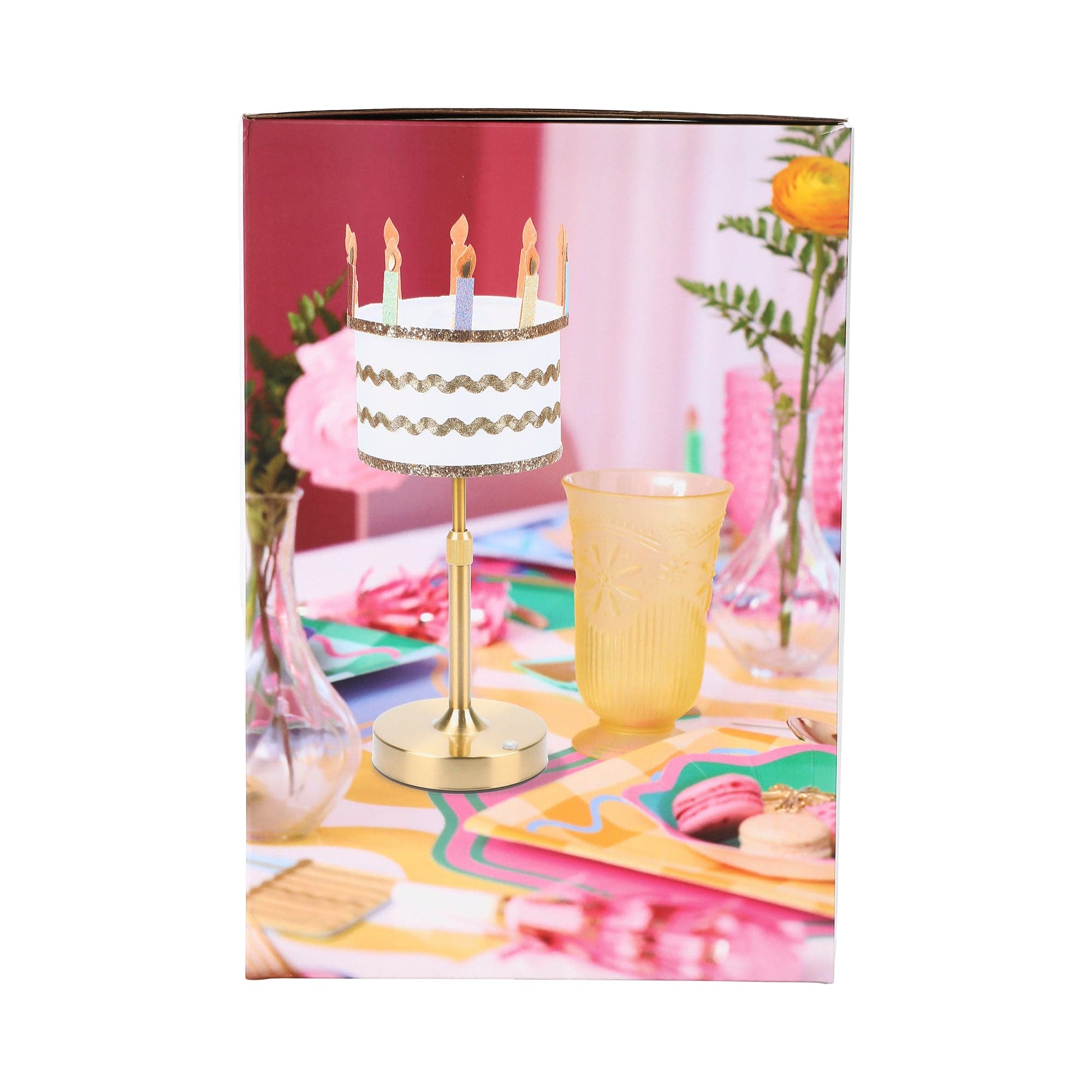 Birthday Cake Rechargeable Led Table Lamp