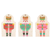 Nutcracker Pop-up Vase Slip Covers (set Of 3)