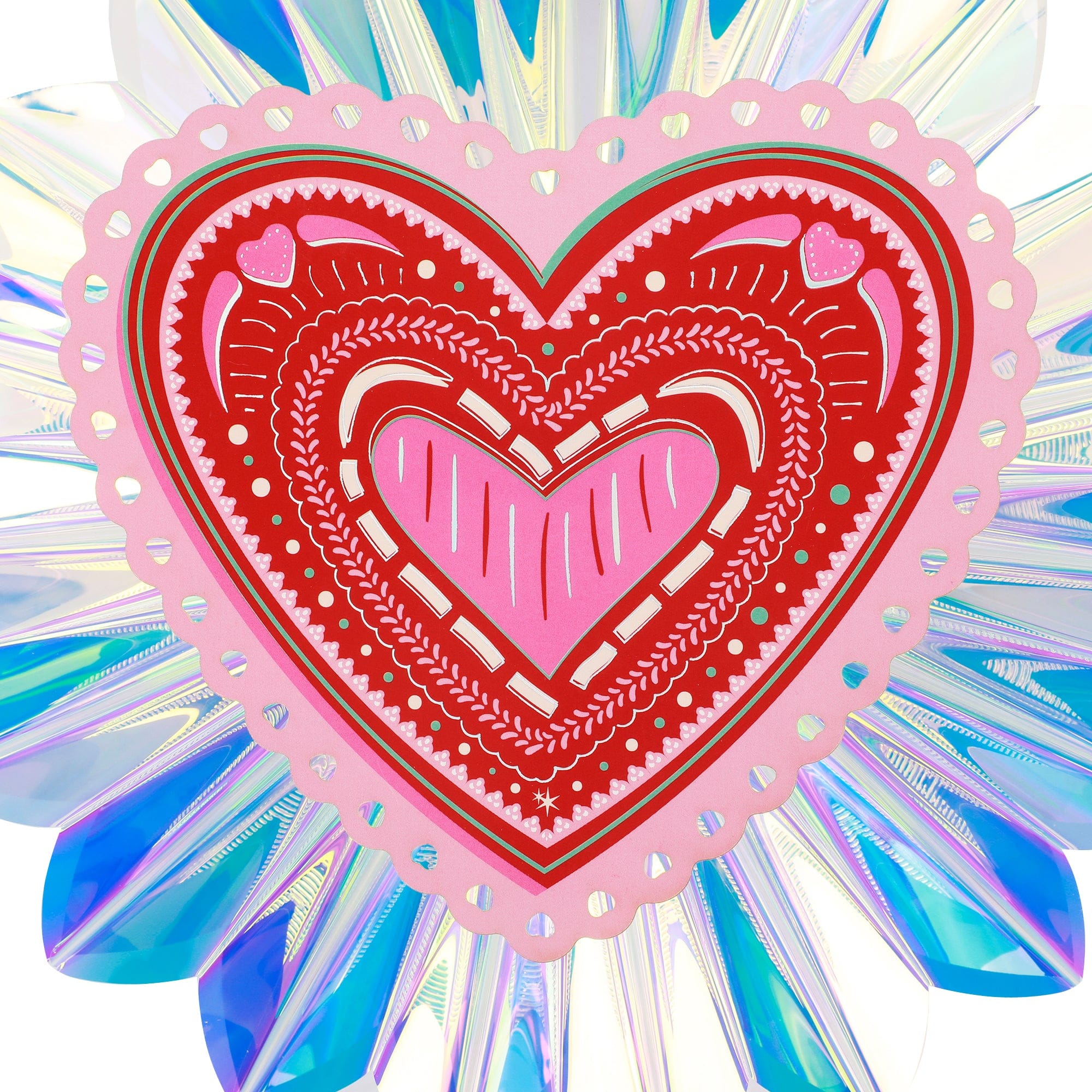 Decorative Hearts Pack -  Table & Hanging Decor (set Of 6)