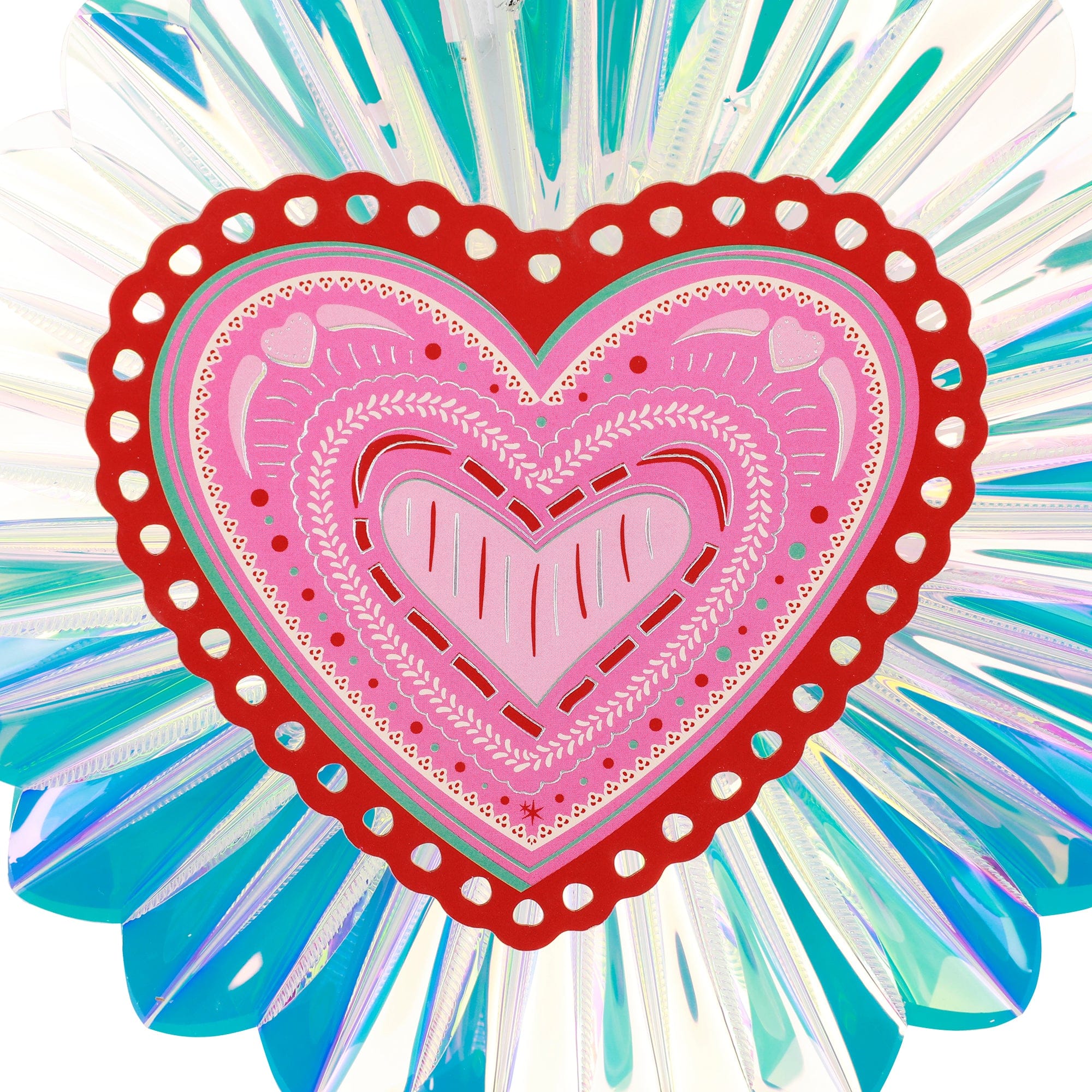 Decorative Hearts Pack -  Table & Hanging Decor (set Of 6)
