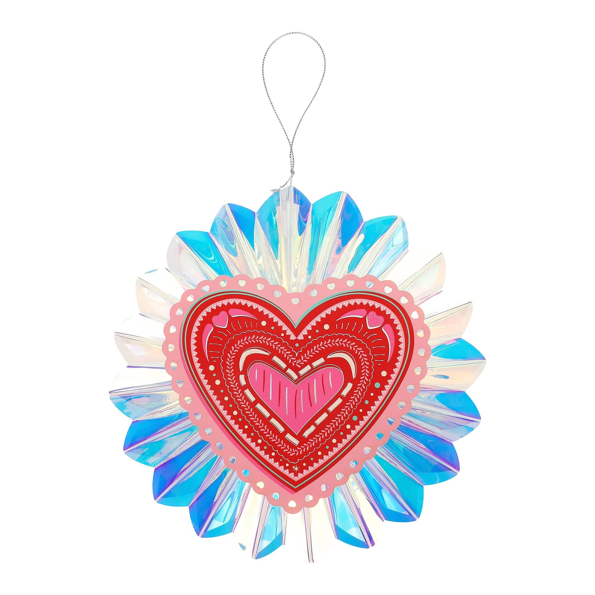 Decorative Hearts Pack -  Table & Hanging Decor (set Of 6)