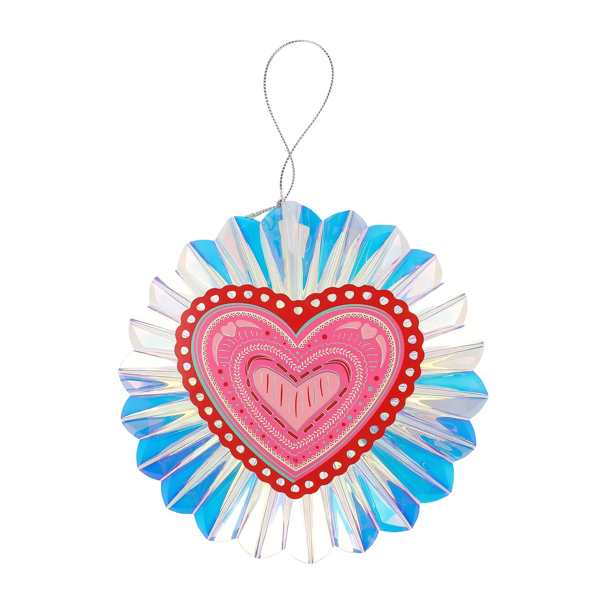Decorative Hearts Pack -  Table & Hanging Decor (set Of 6)