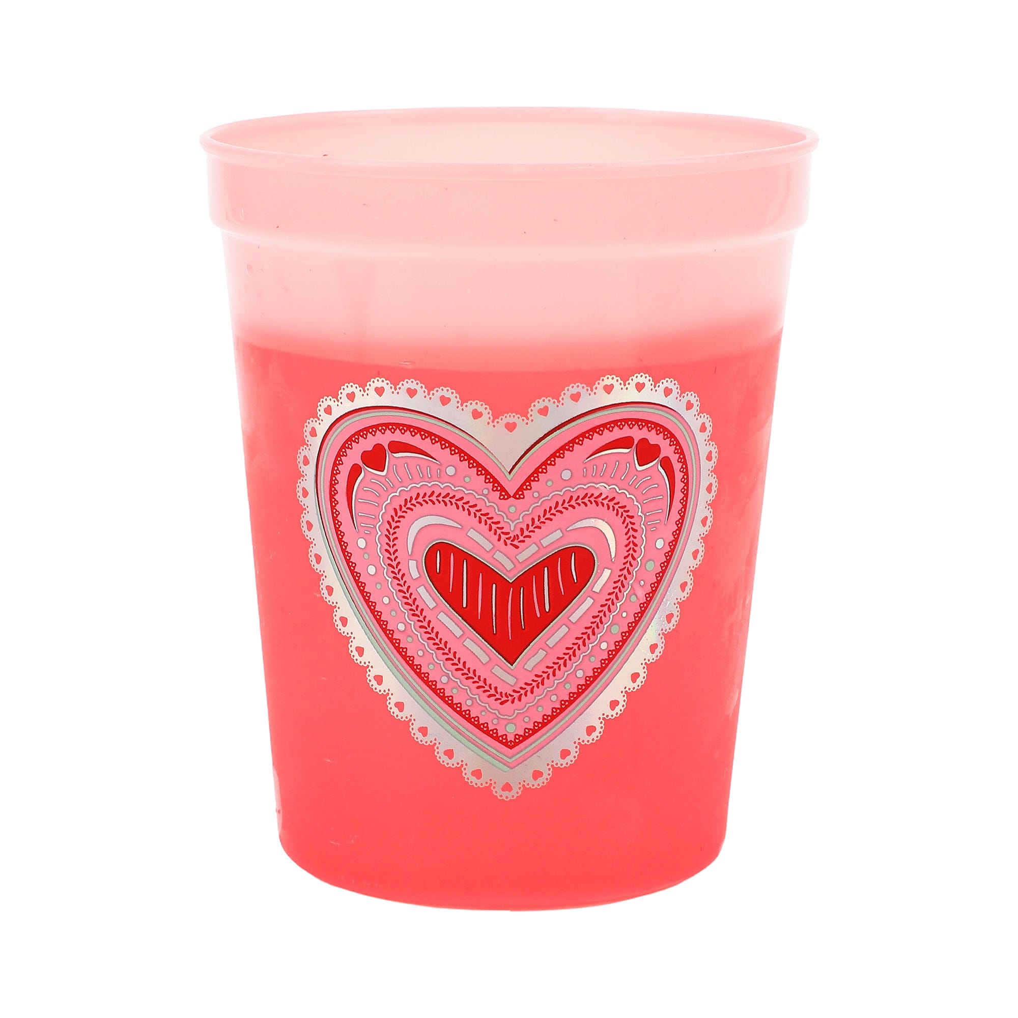 Color Changing Heart Cups (8 Count)