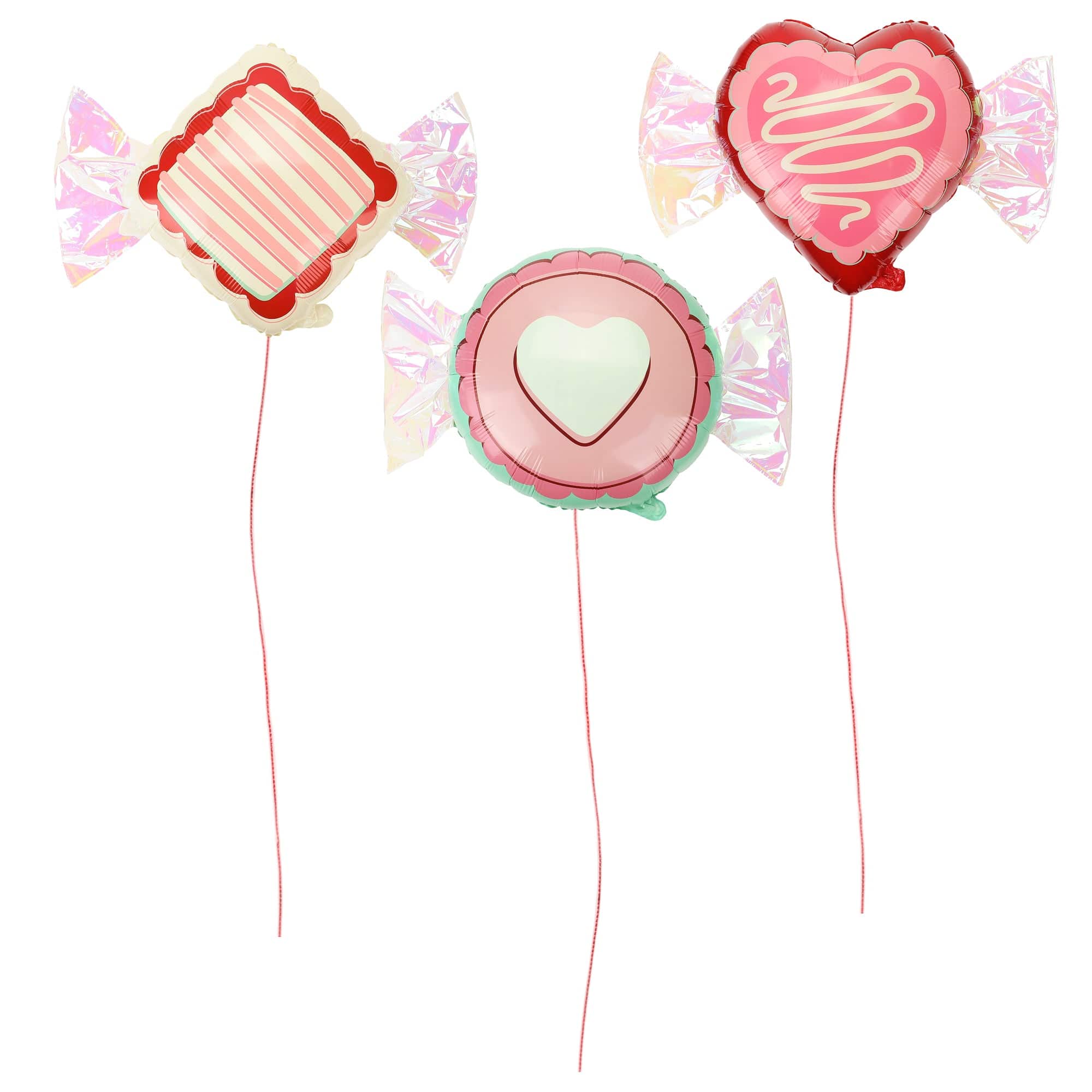 Candy Heart Balloons (6 Ct)
