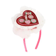Sweet Treats Heart Novelty Headband (single Or Set Of 4)