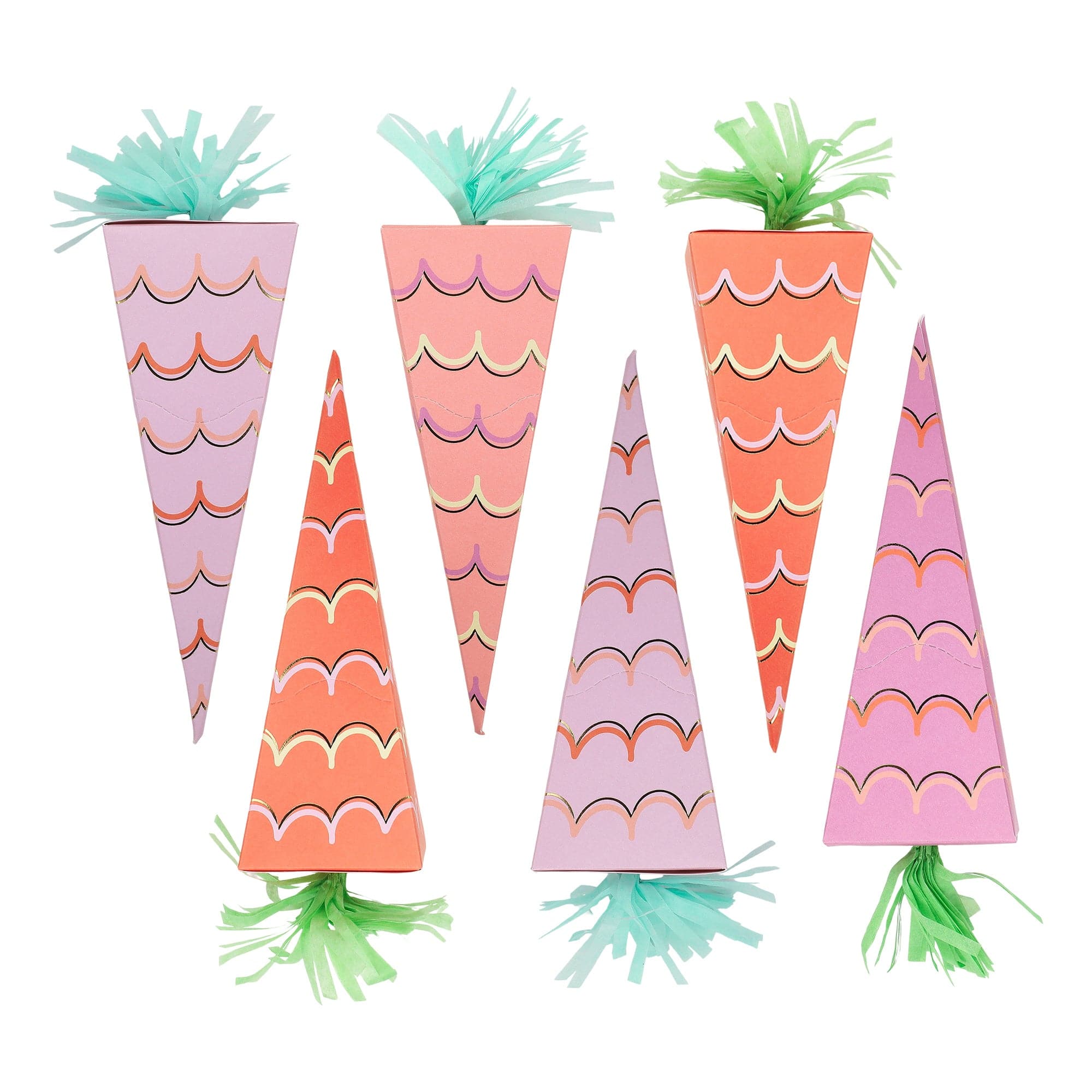 Hop & Pop Carrot Party Crackers (6 Ct)