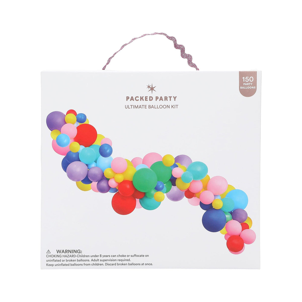 Rainbow Balloon Garland Kit (150 Ct)