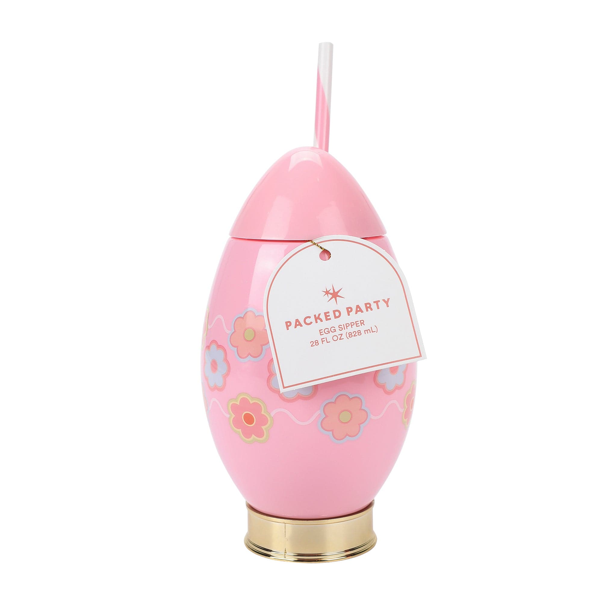 Petal Party Egg Sipper (single Or Set Of 6)