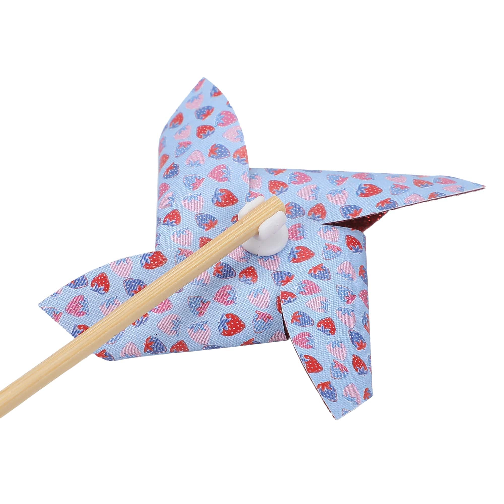 Mini Pinwheel Cake Toppers (8 Ct)