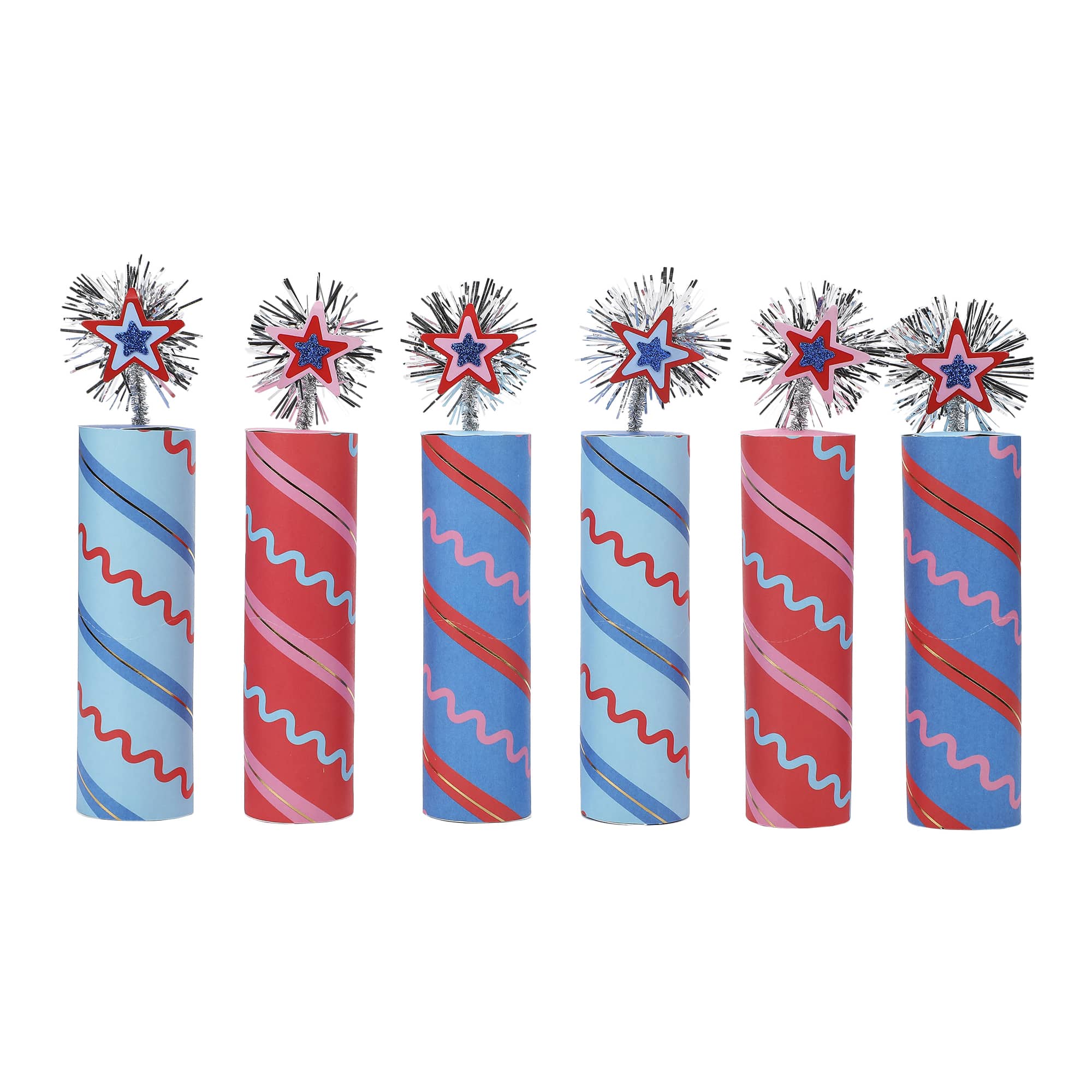 Star-spangled Surprise Firecracker Crackers (6 Ct)