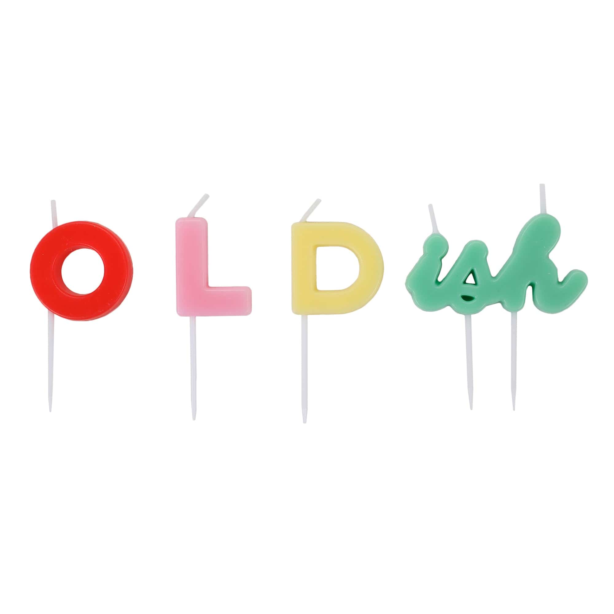 Oldish Birthday Candle