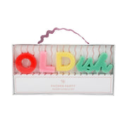Oldish Birthday Candle