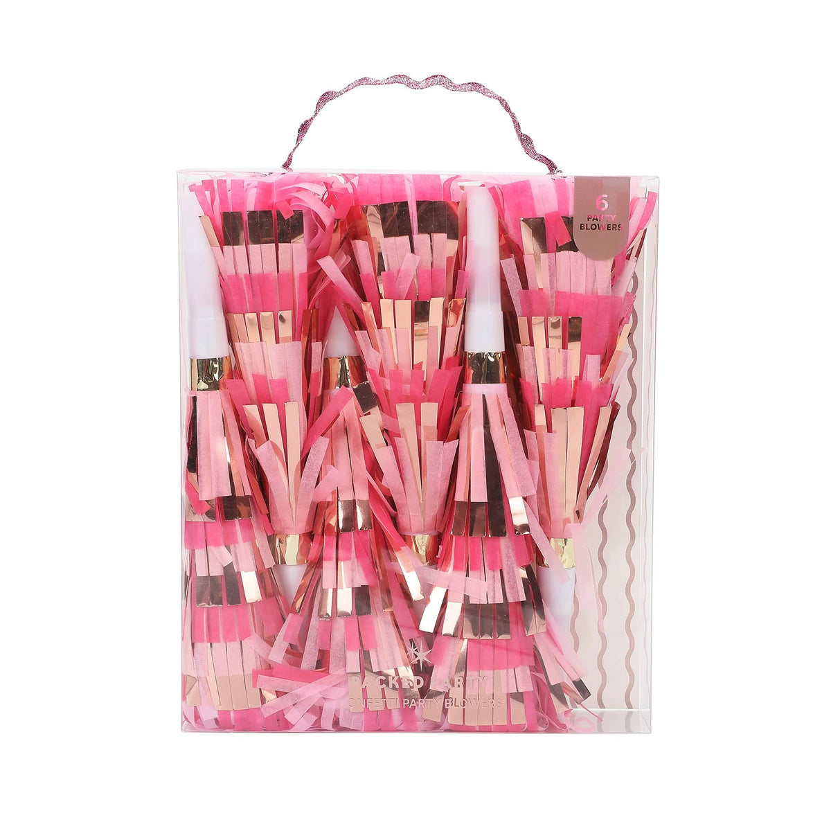 Pop Of Pink Confetti Party Blower