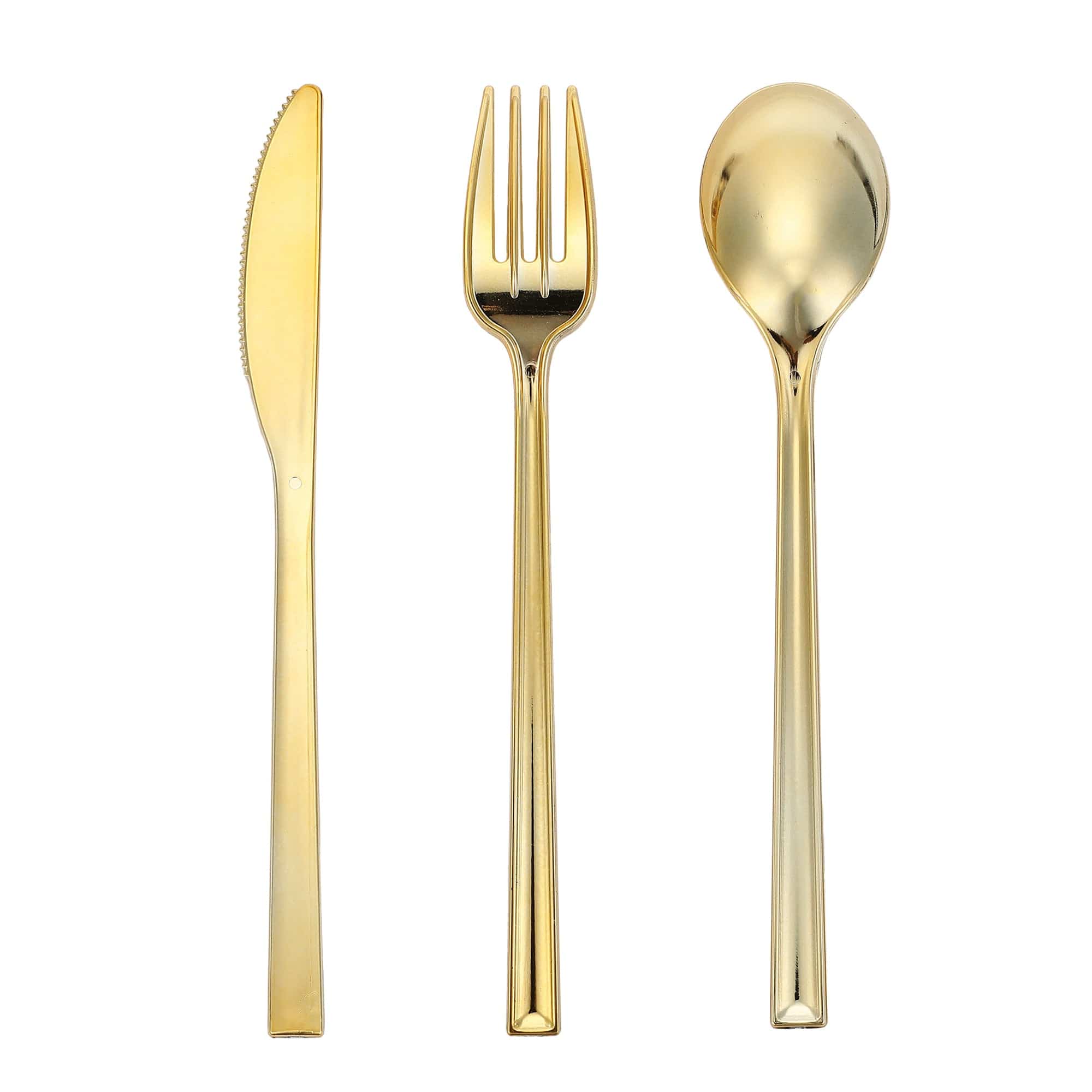 Gold Utensil Set (30 Ct)