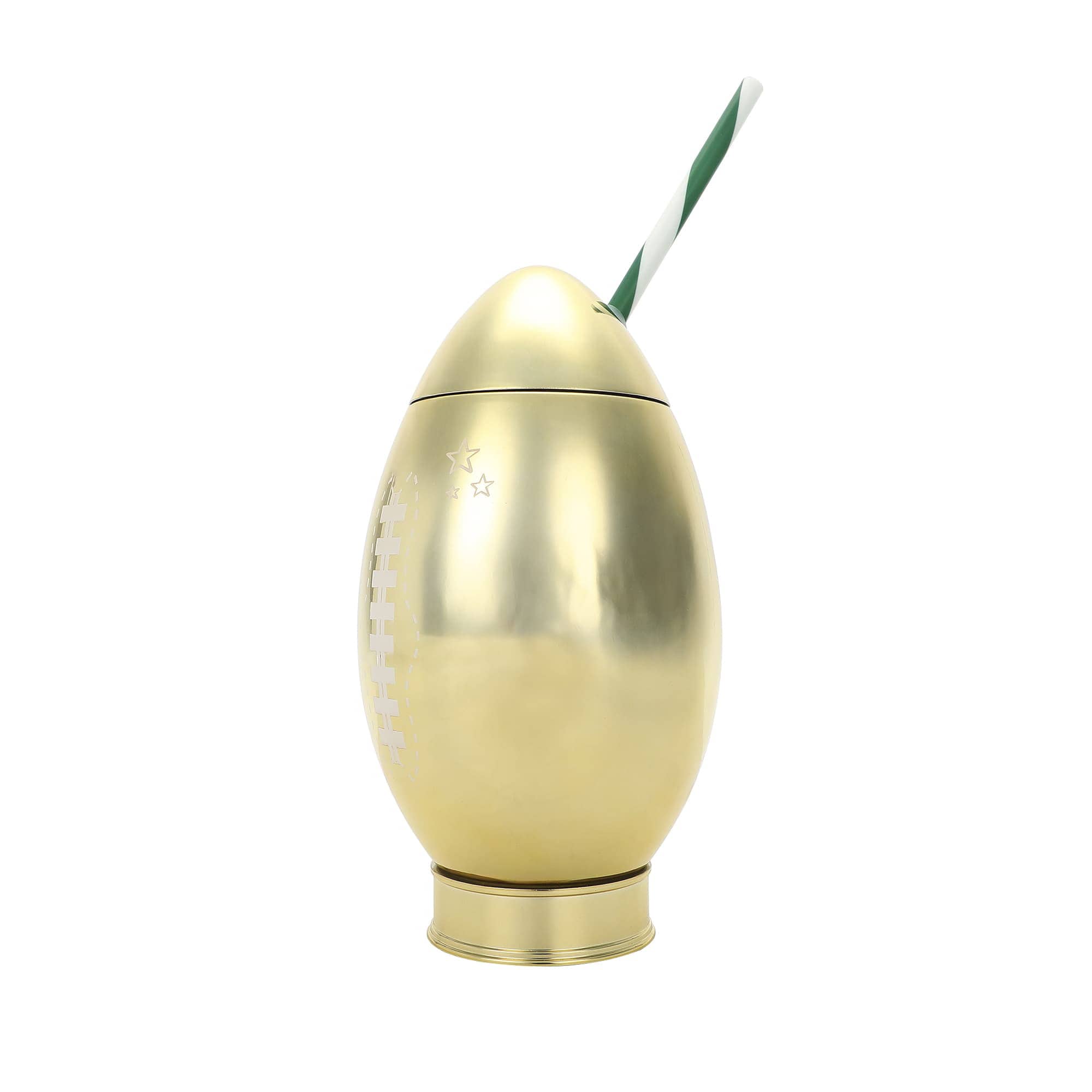"go For The Gold" Football Sipper Cup, 24oz (single, Set Of 6 Or 12)