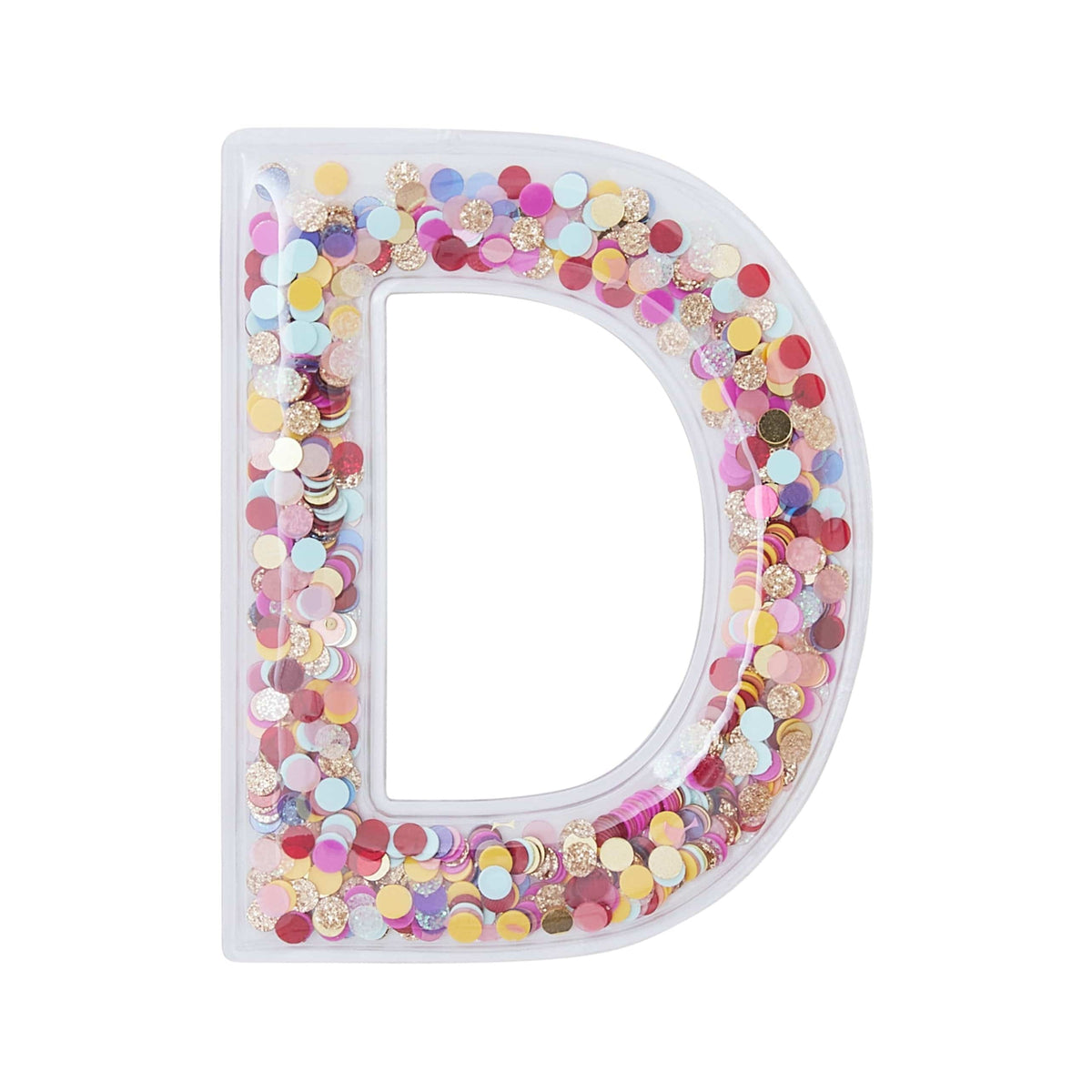 Confetti Letter Stickers - Adhesive Patches