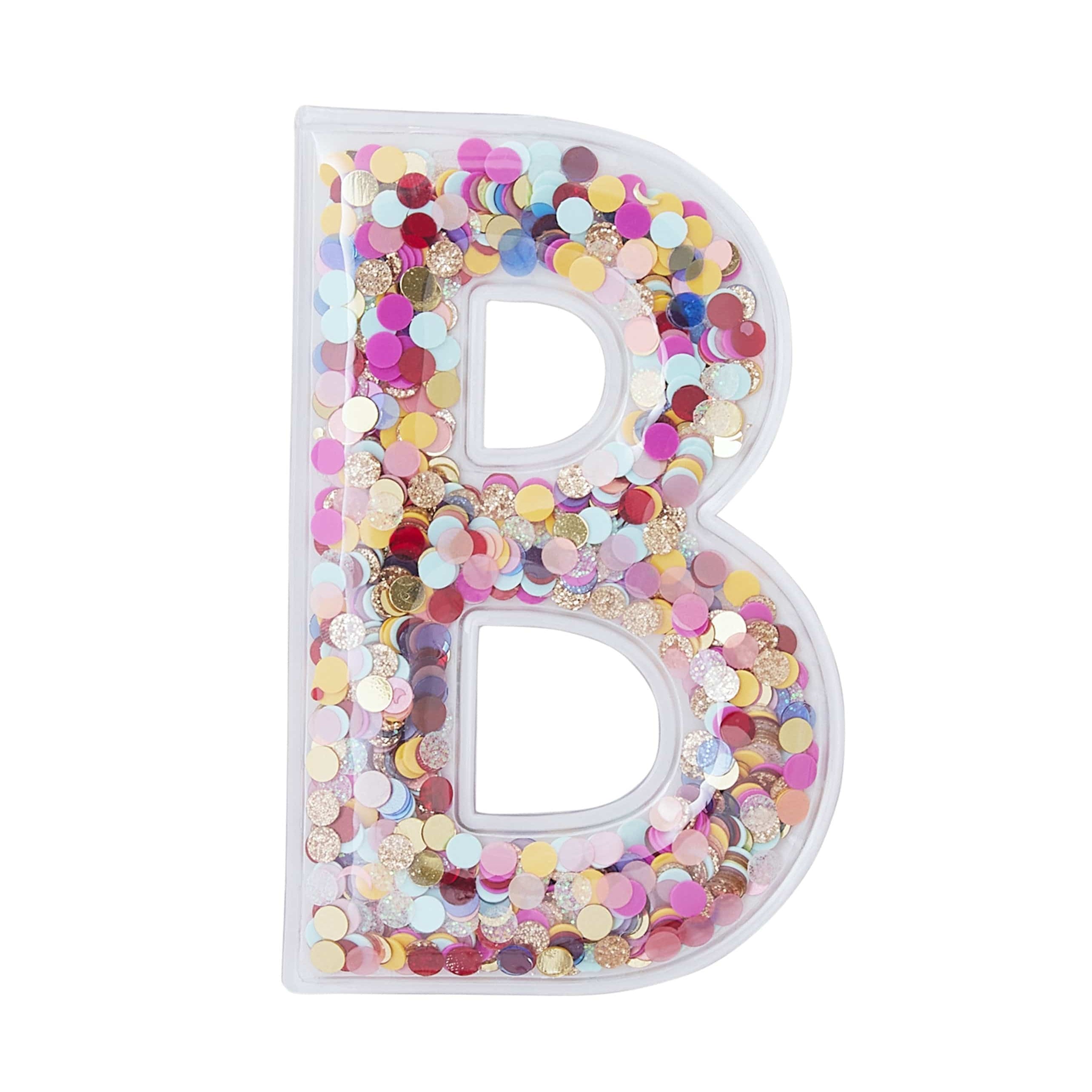 Confetti Letter Stickers - Adhesive Patches
