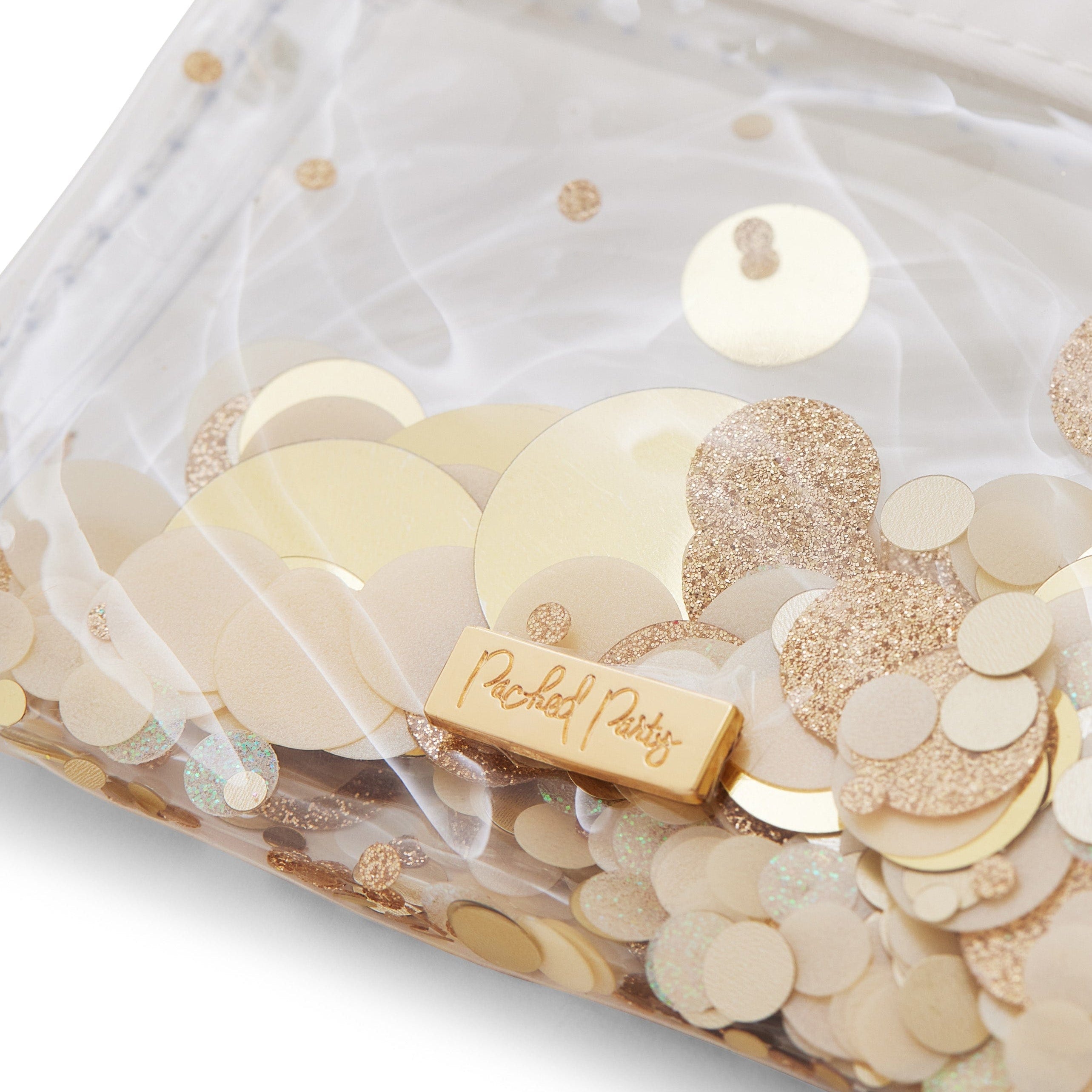Spirit Squad Confetti Keychain Wallet