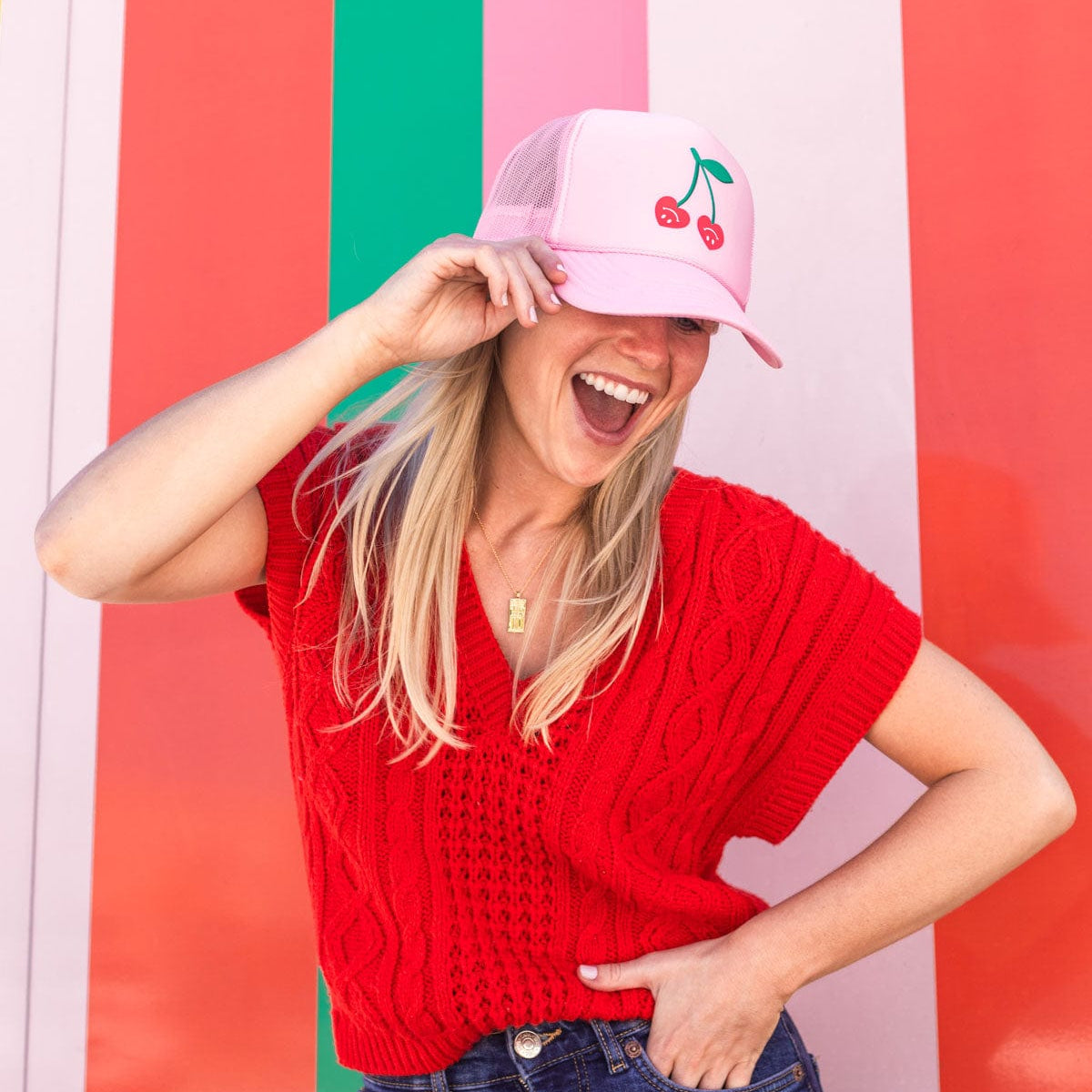 Very Cherry Trucker Hat