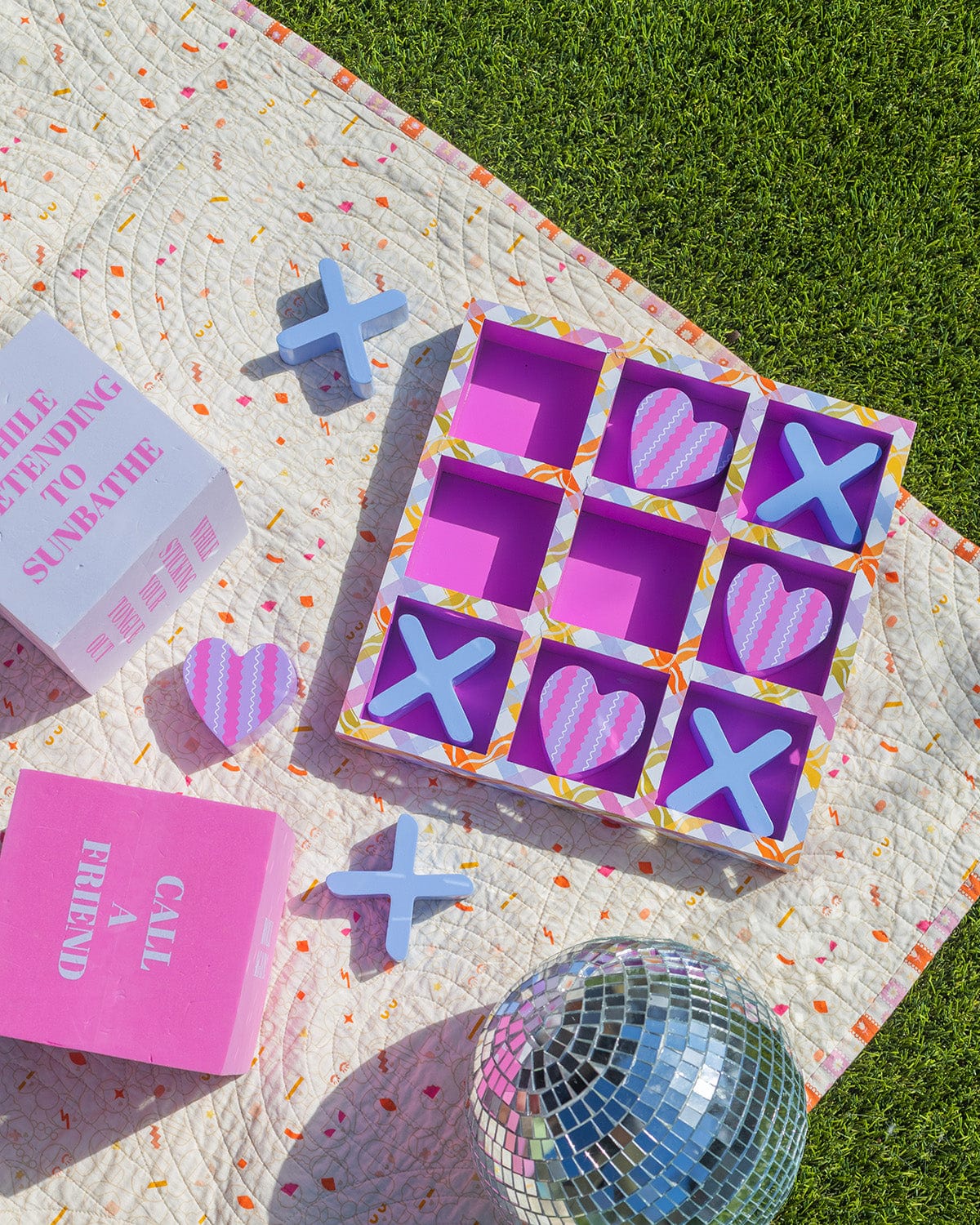 Tic-tac-totally Fun Tabletop Game Set